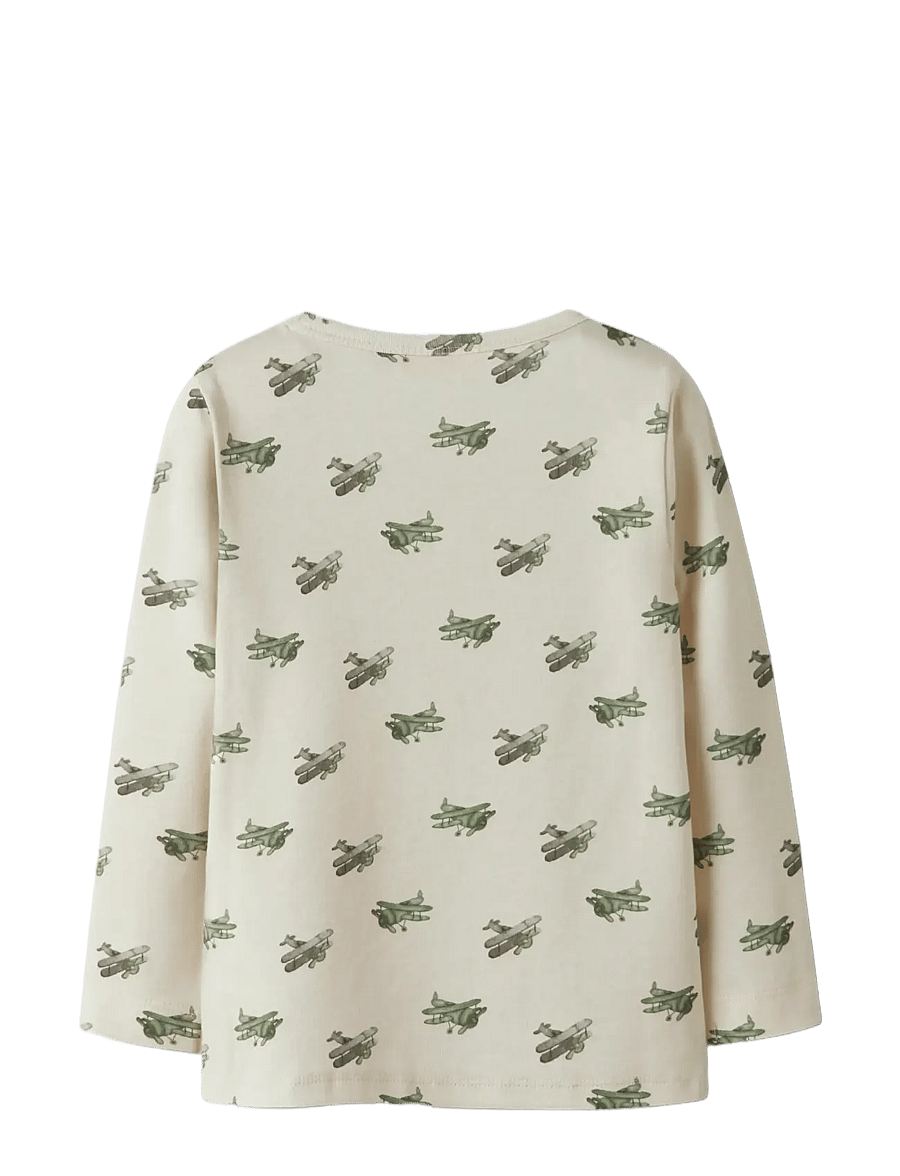 Lil'Atelier - NMMLAYO GEU LS SLIM TOP LIL - marškinėliai ilgomis rankovėmis - coconut milk - 1