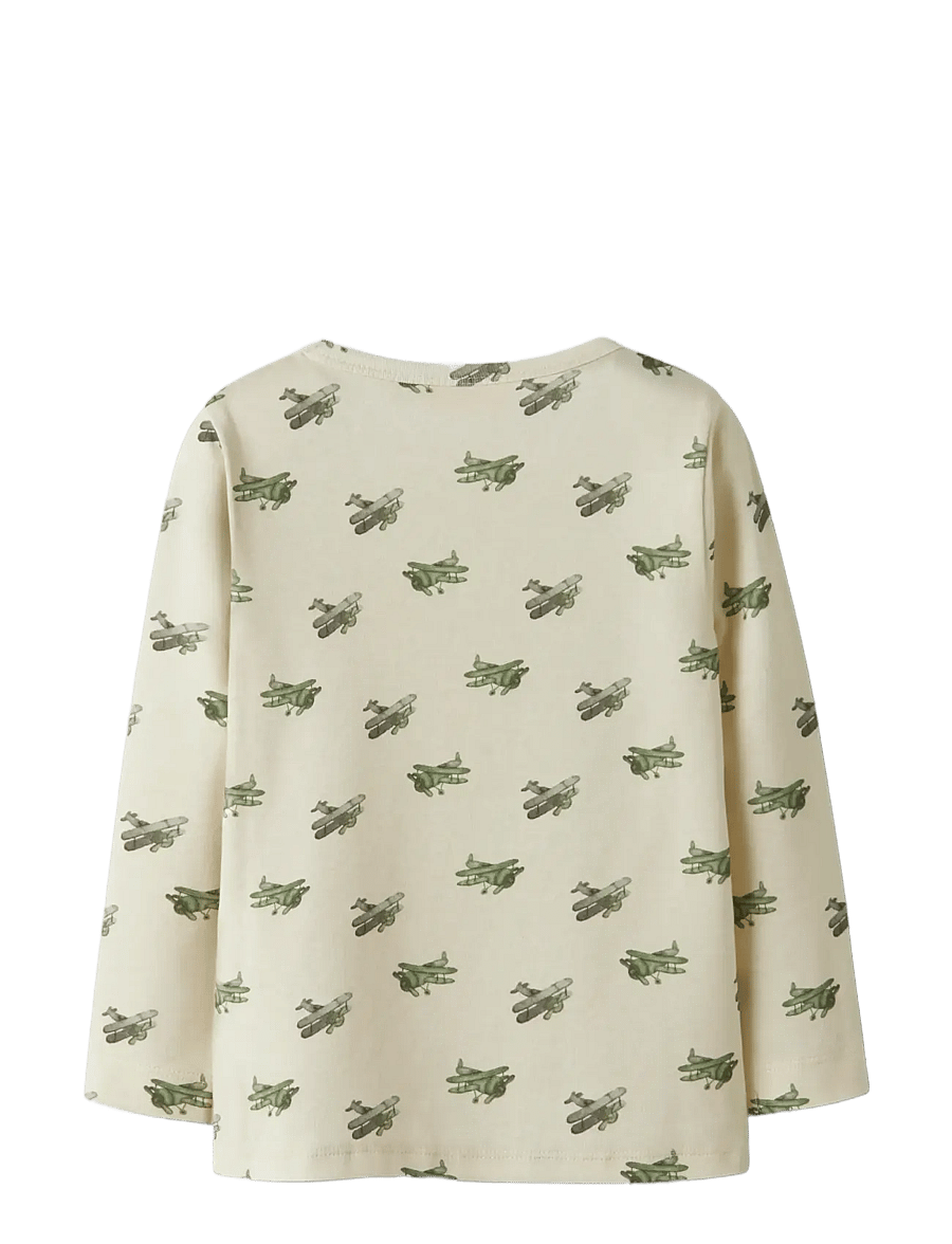 Lil'Atelier - NMMLAYO GEU LS SLIM TOP LIL - marškinėliai ilgomis rankovėmis - coconut milk - 3