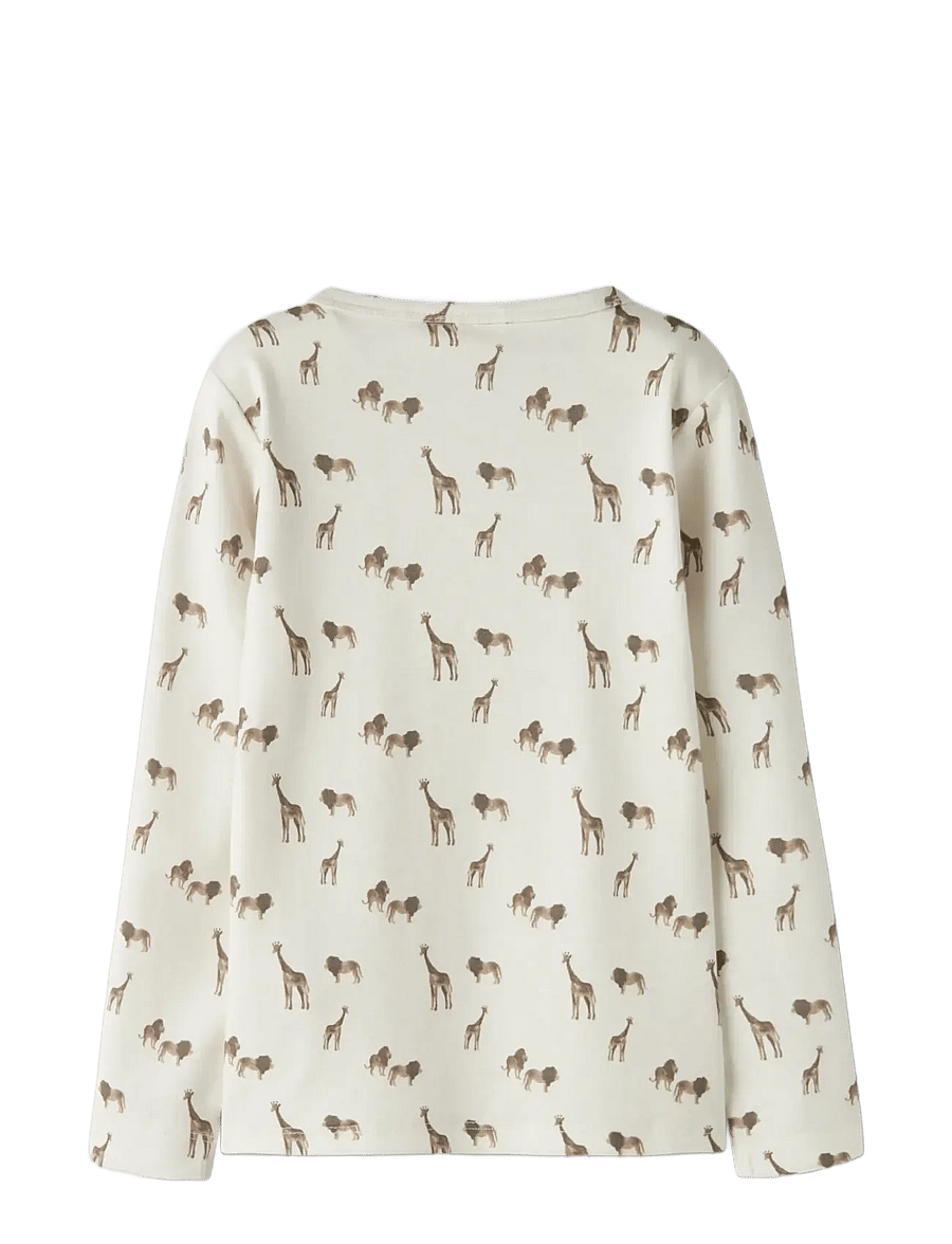 Lil'Atelier - NMMLAYO GEU LS SLIM TOP LIL - langärmelig - coconut milk - 1