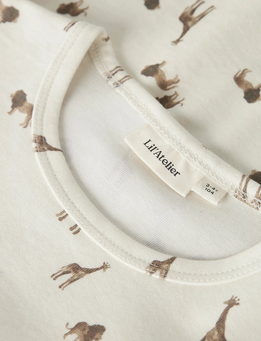 Lil'Atelier - NMMLAYO GEU LS SLIM TOP LIL - langärmelig - coconut milk - 3