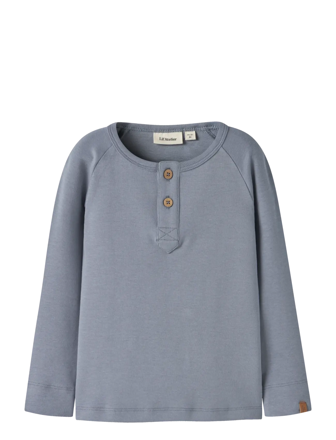 Lil'Atelier NMMGEO LOM LS SLIM TOP LIL - 4 for 3 - TRADEWINDS / blue