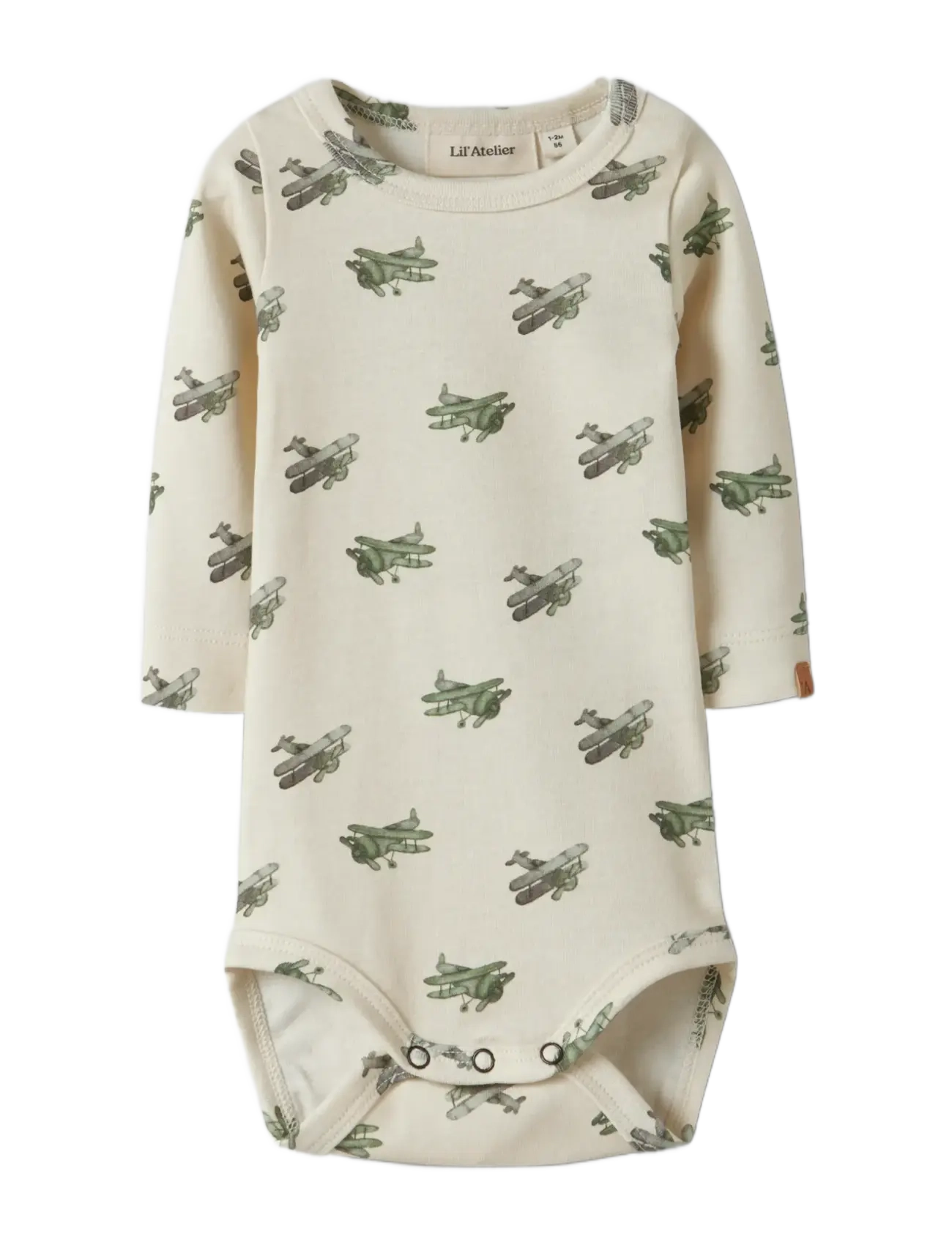 Lil'Atelier - NBMLAYO GEU LS SLIM BODY LIL - langärmelige bodys - coconut milk - 2