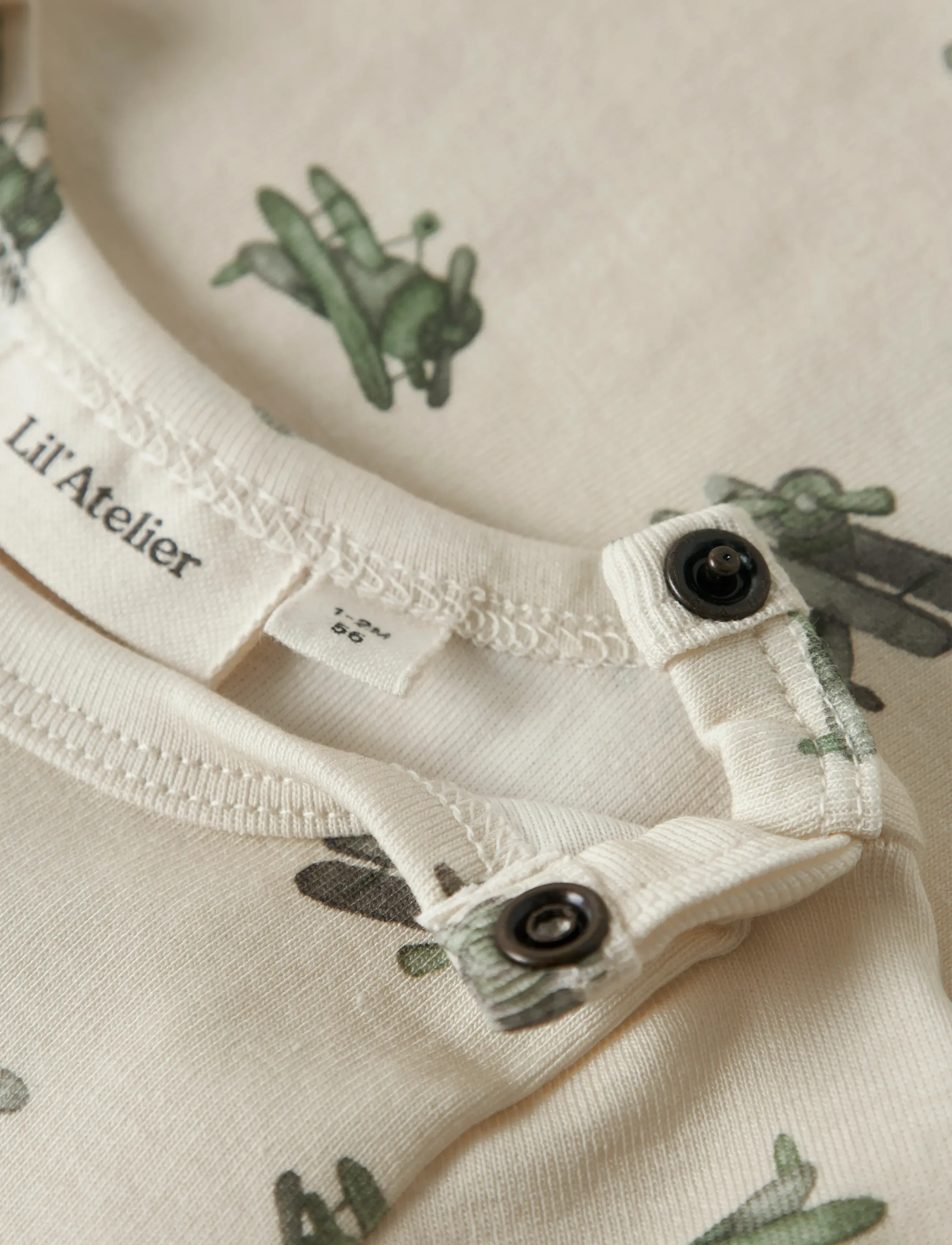 Lil'Atelier - NBMLAYO GEU LS SLIM BODY LIL - langärmelige bodys - coconut milk - 3