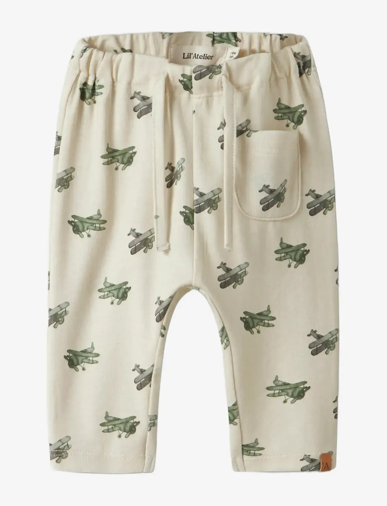 Lil'Atelier - NBMLAYO GEU LOOSE PANT LIL - babybyxor - coconut milk - 2