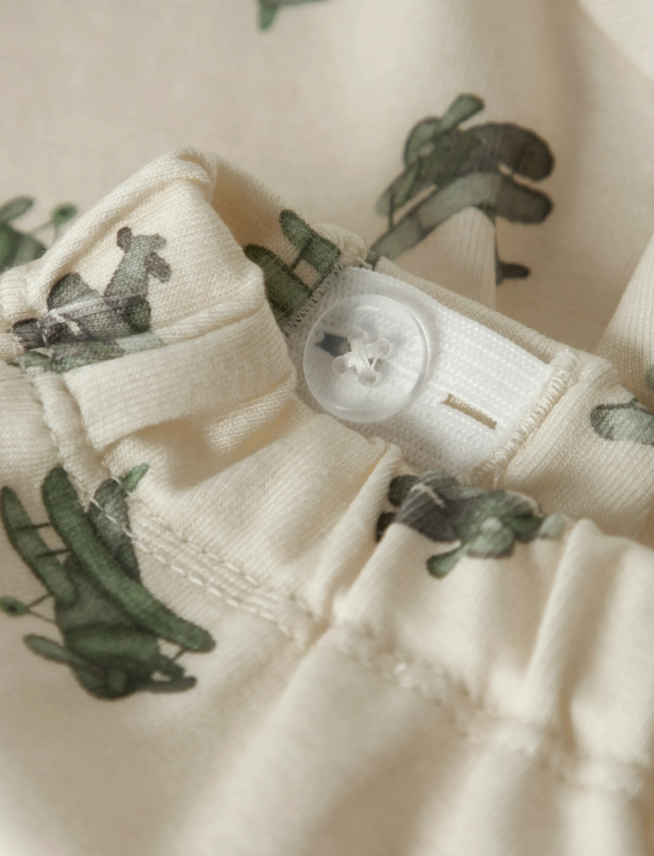 Lil'Atelier - NBMLAYO GEU LOOSE PANT LIL - babybukser - coconut milk - 3