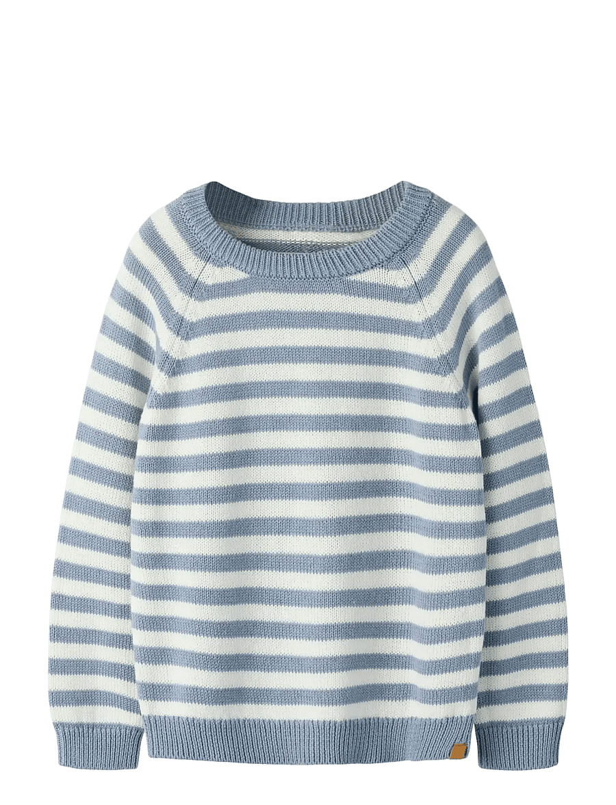 Lil'Atelier - NMMDASON LS KNIT LIL - pulls - coconut milk - 1