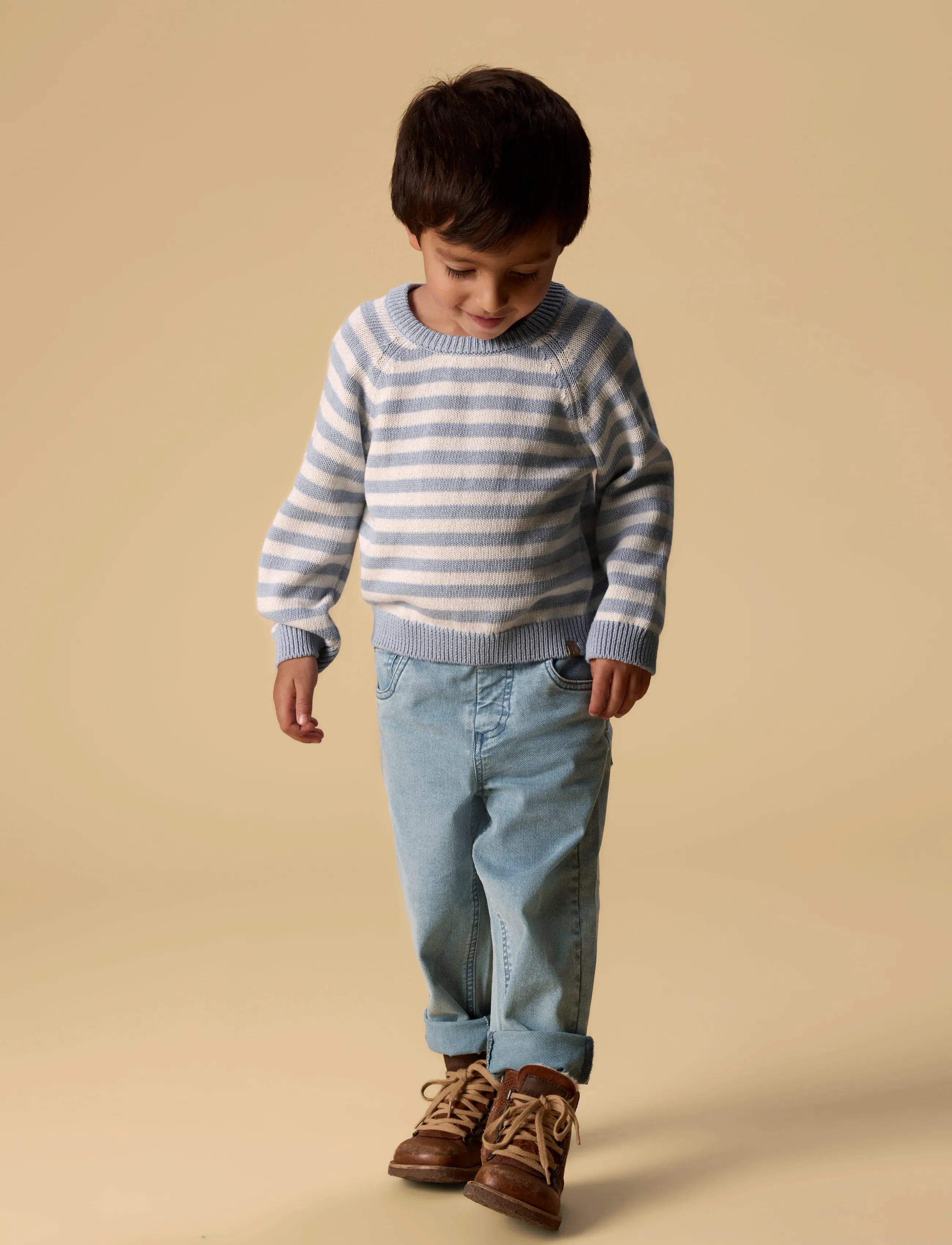 Lil'Atelier - NMMDASON LS KNIT LIL - jumpers - coconut milk - 4
