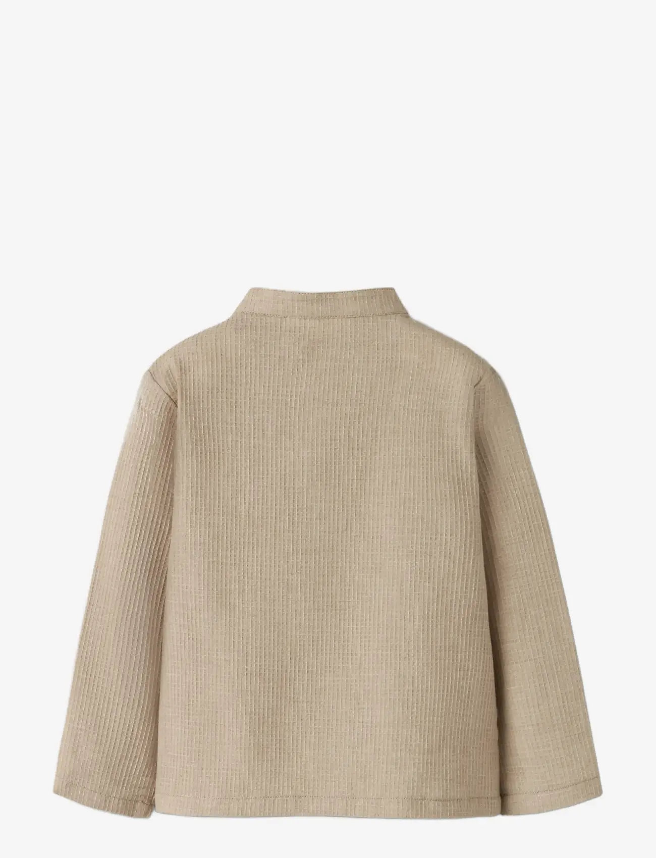 Lil'Atelier - NMMDASHER LS LOOSE SHIRT LIL - pikkade varrukatega särgid - oxford tan - 1