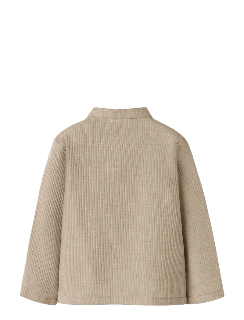 Lil'Atelier - NMMDASHER LS LOOSE SHIRT LIL - pikkade varrukatega särgid - oxford tan - 1