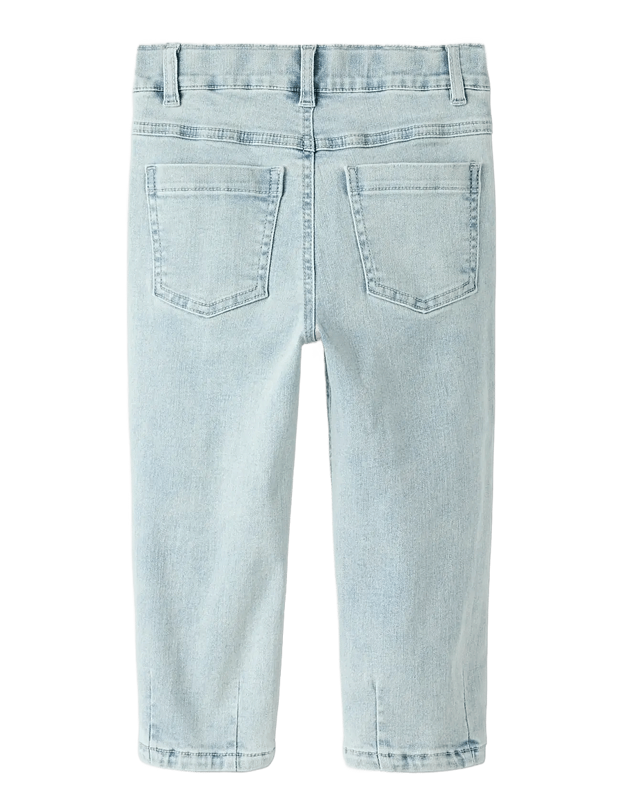 Lil'Atelier - NMMFRANCES LOOSE JEANS 7722-FN LIL - platėjantys apačioje - light blue denim - 1