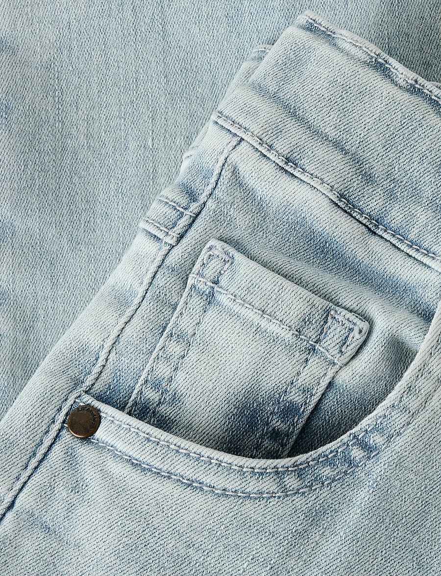 Lil'Atelier - NMMFRANCES LOOSE JEANS 7722-FN LIL - platėjantys apačioje - light blue denim - 3