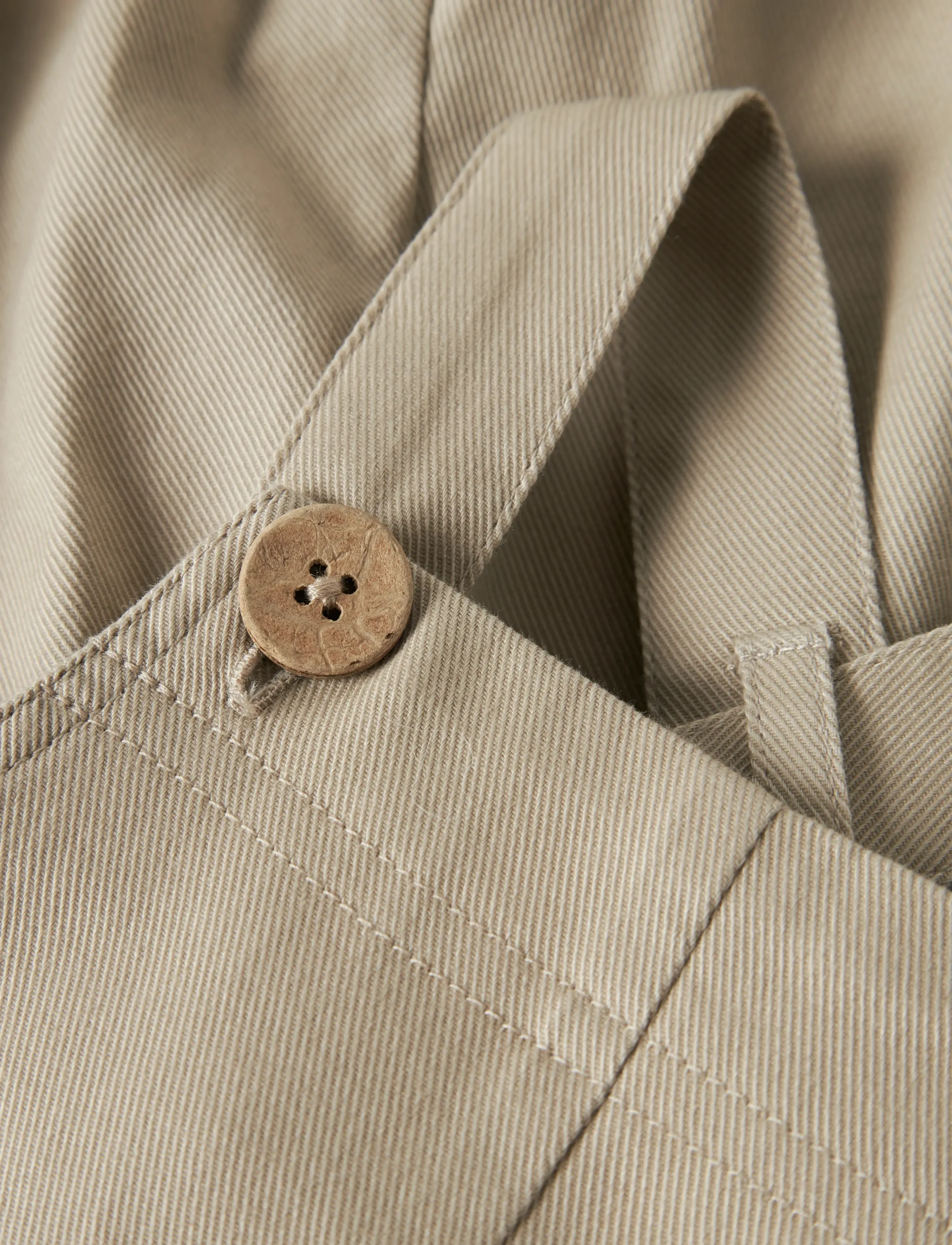 Lil'Atelier - NBMDOREEN LOOSE TWI OVERALL 9977-DH LIL - kurzärmelig - oxford tan - 1