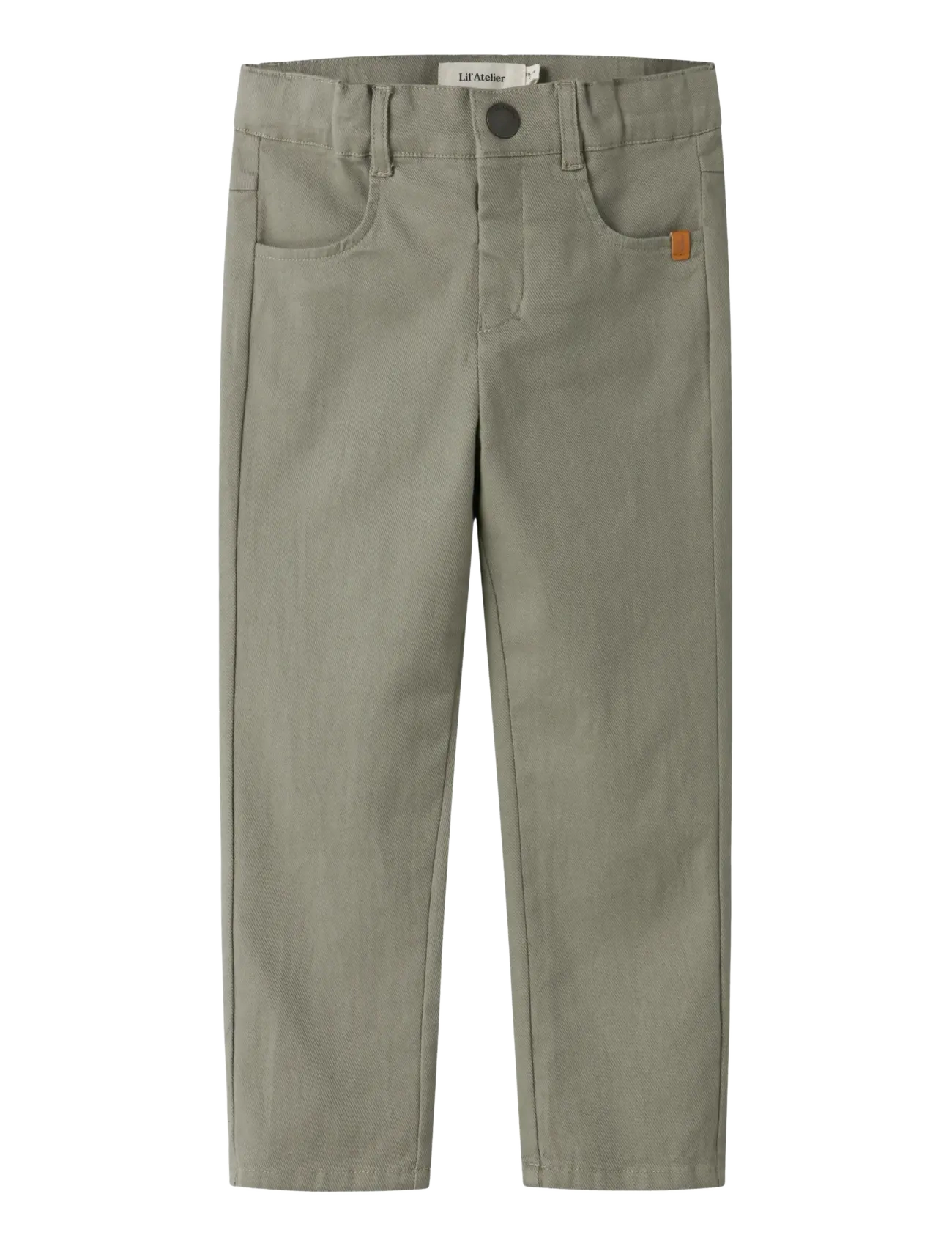 Lil'Atelier NMMDOREEN REG TWI PANT 9977-DH LIL - Bukser - OVERLAND TREK / khaki/green