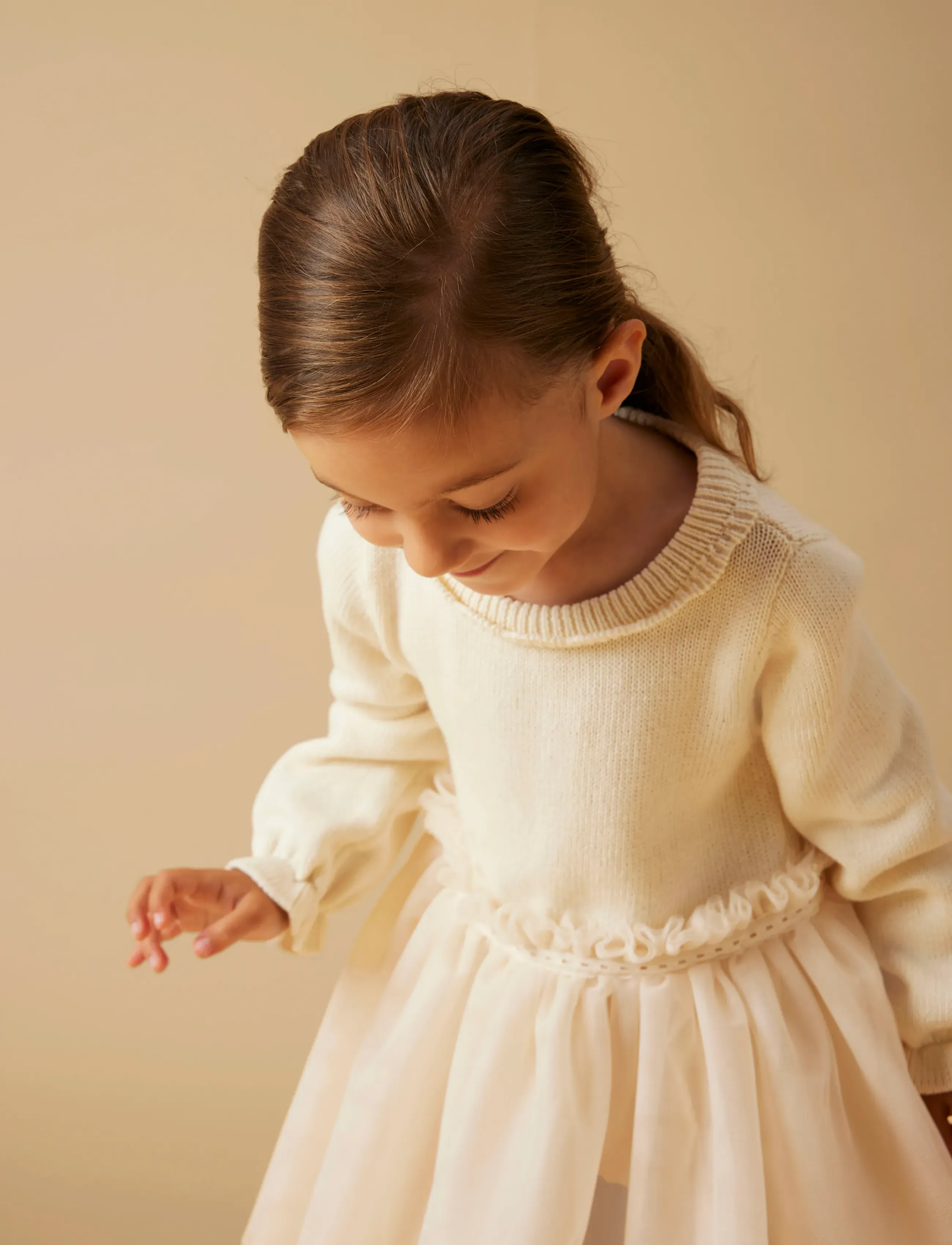 Lil'Atelier - NMFSARINA LS KNIT DRESS LIL - pistachio shell - 4
