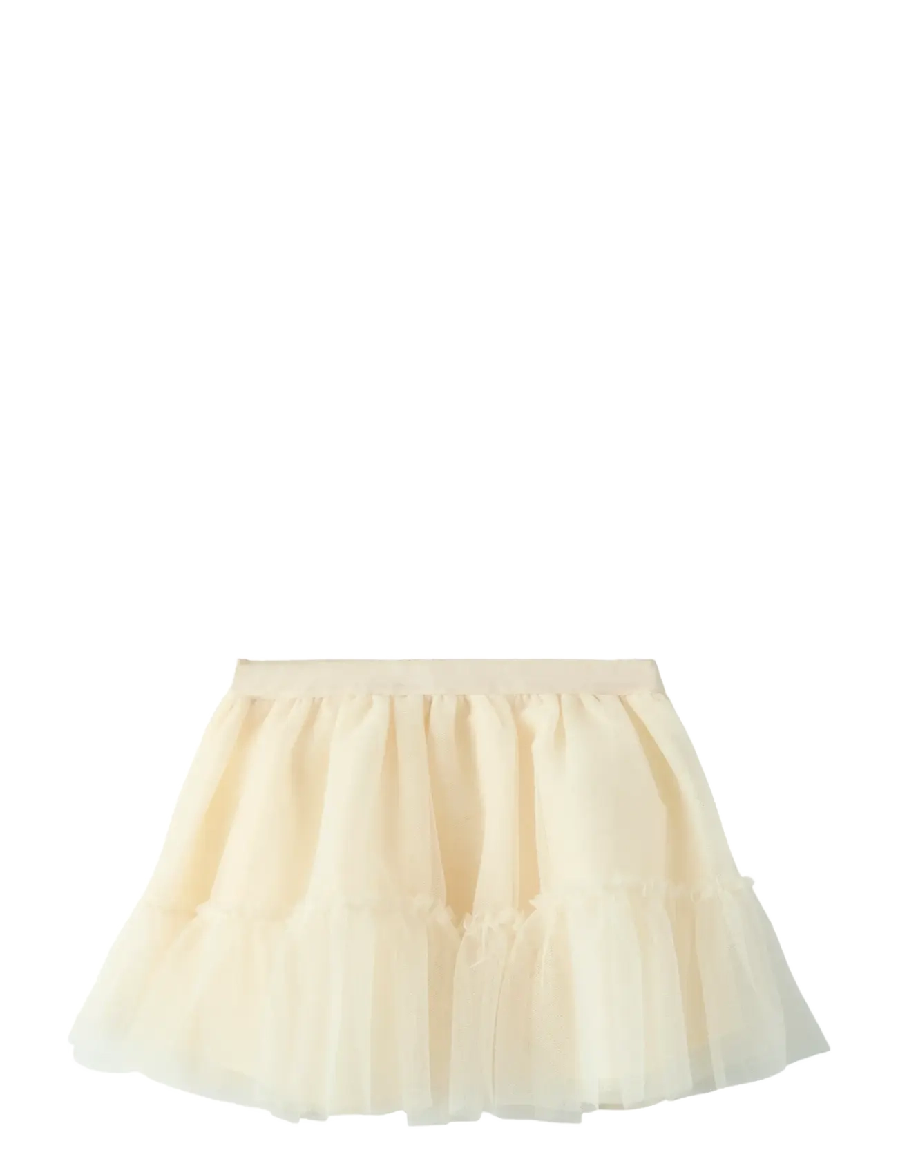 Lil'Atelier NMFSARINA TULLE SKIRT LIL - Röcke - PISTACHIO SHELL / cream