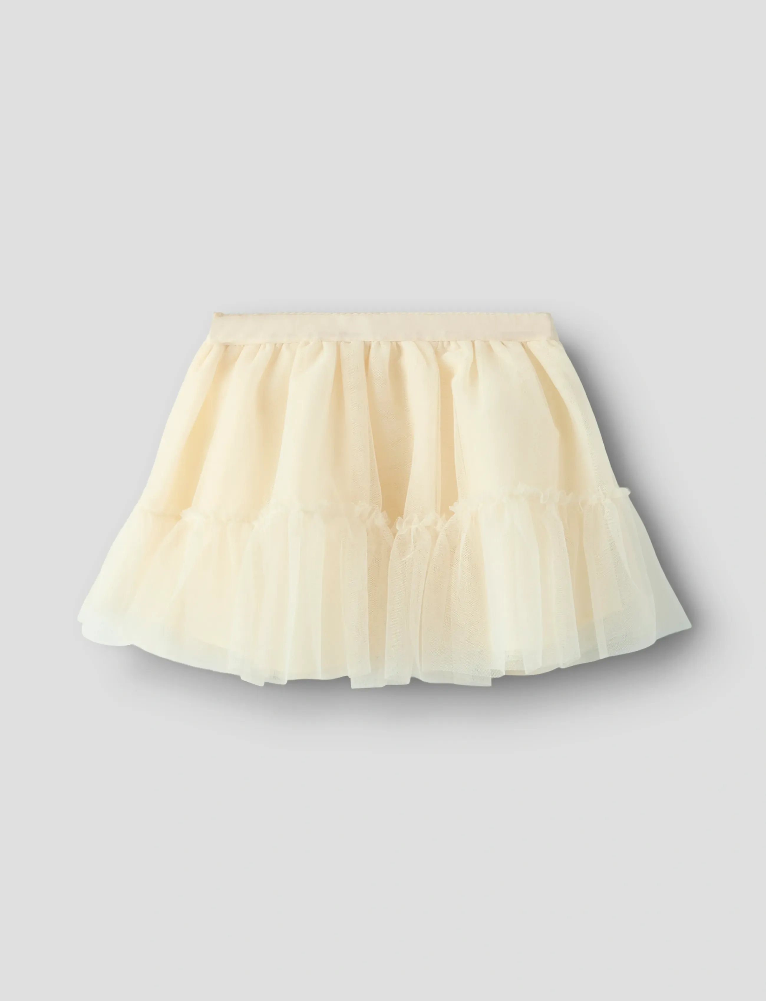Lil'Atelier NMFSARINA TULLE SKIRT LIL - Klänningar & Kjolar - PISTACHIO SHELL / cream