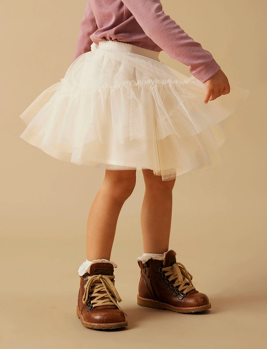 Lil'Atelier - NMFSARINA TULLE SKIRT LIL - tüll-rock - pistachio shell - 5