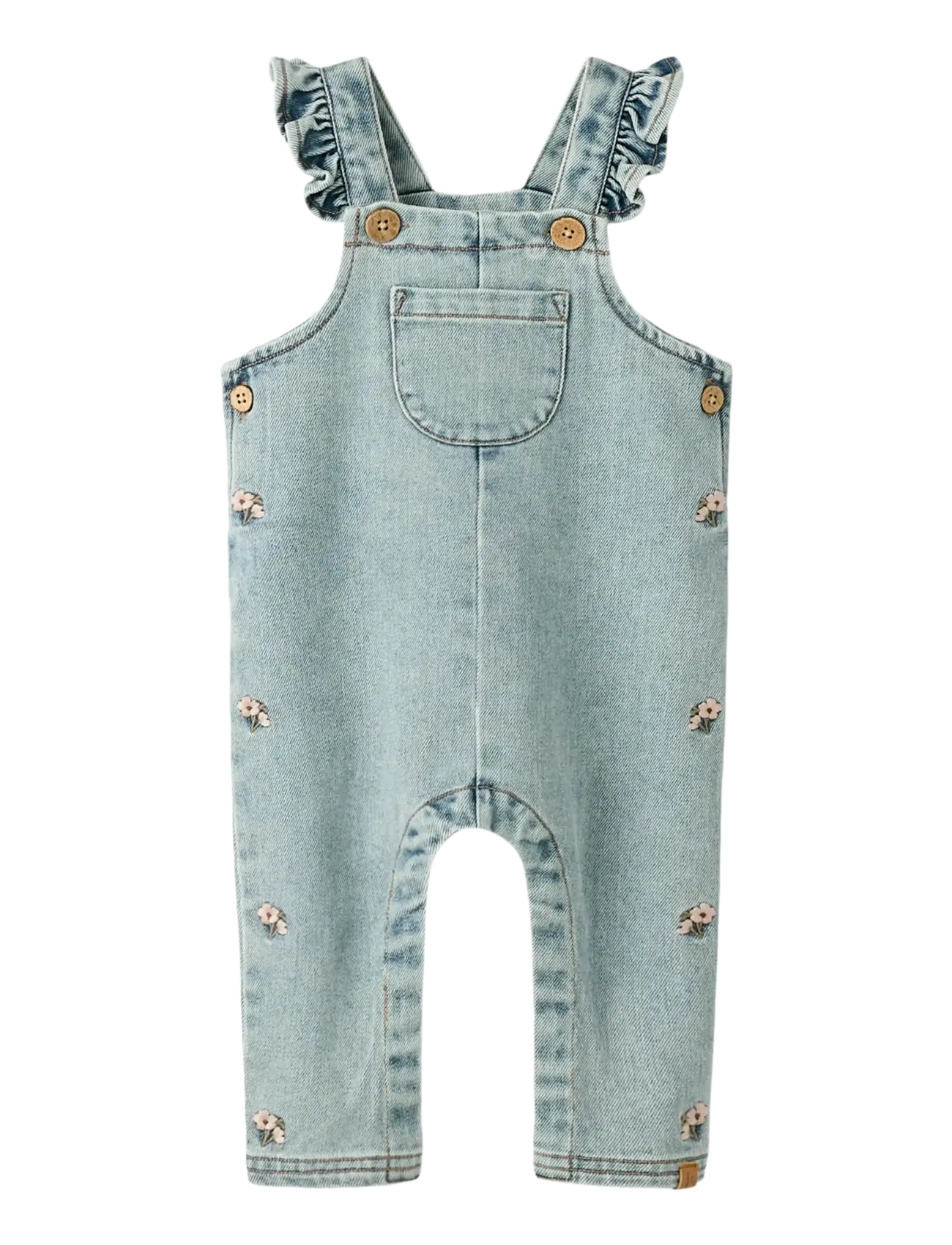 NBFDARLEE LOOSE DNM OVERALL 4499-SE LIL - MEDIUM BLUE DENIM