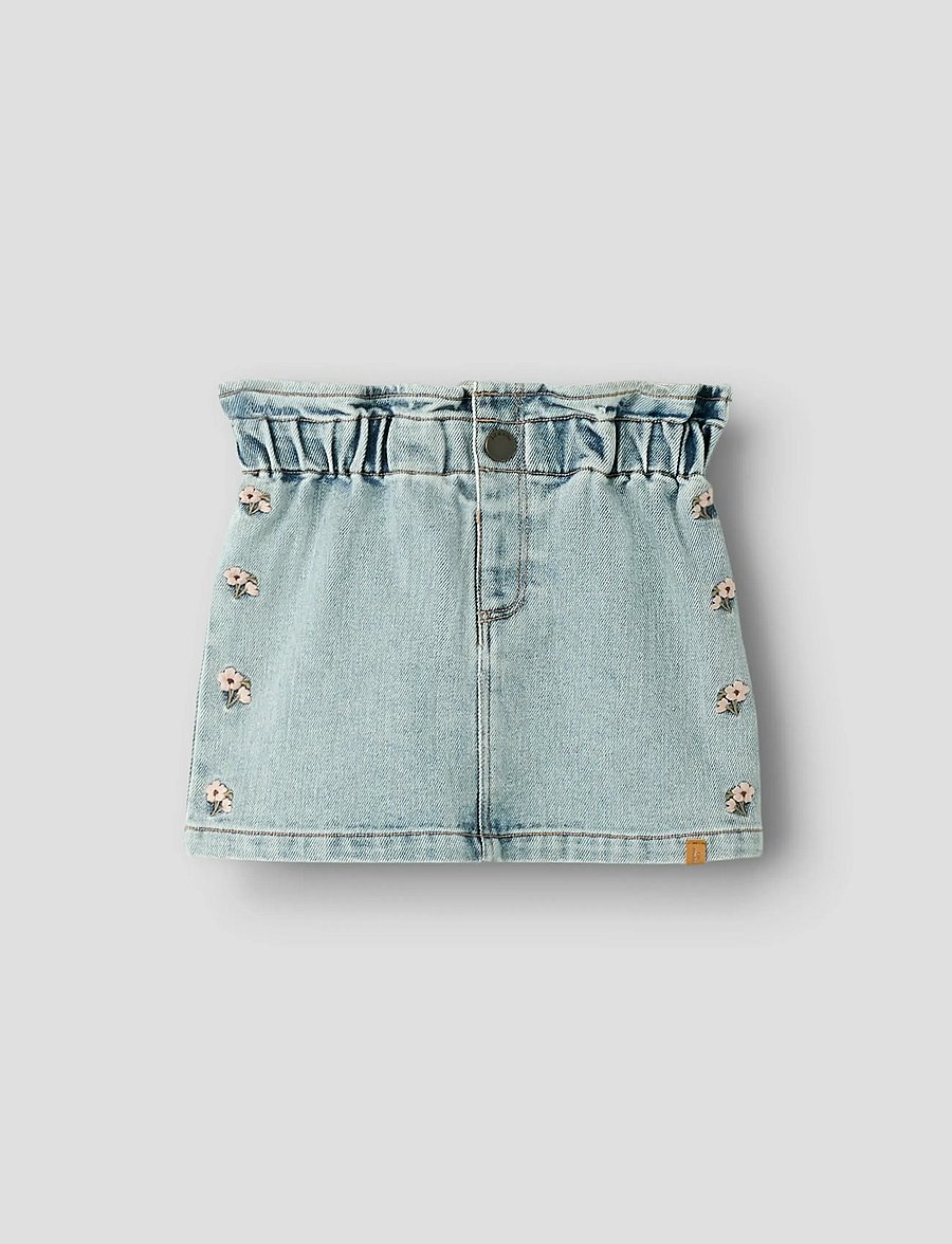 Lil'Atelier - NMFDARLEE DOA DNM SKIRT 4499-SE LIL - jeansshorts - medium blue denim - 0