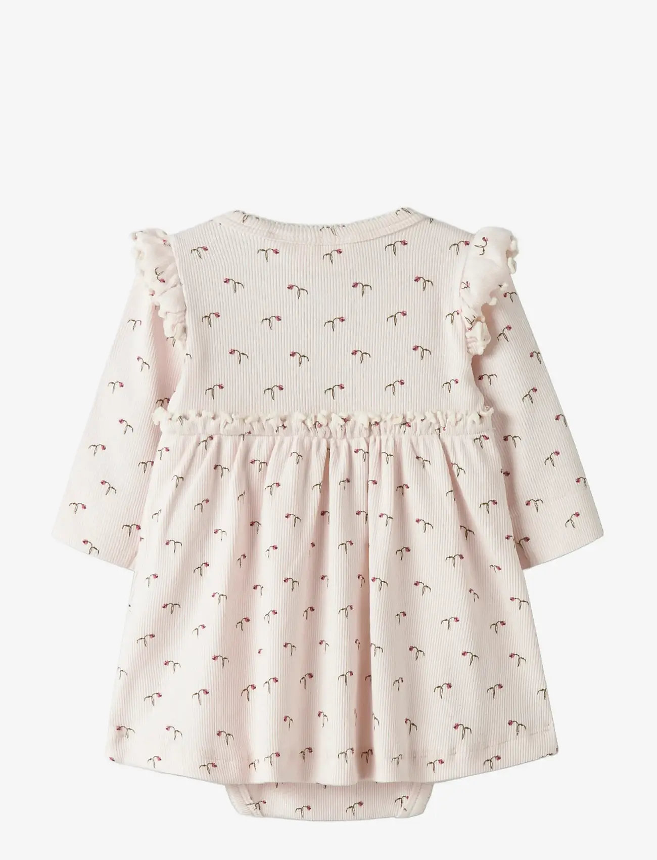 Lil'Atelier - NBFGAGO KIE LS BODY DRESS LIL - vauvojen pitkähihaiset mekot - almost mauve - 1