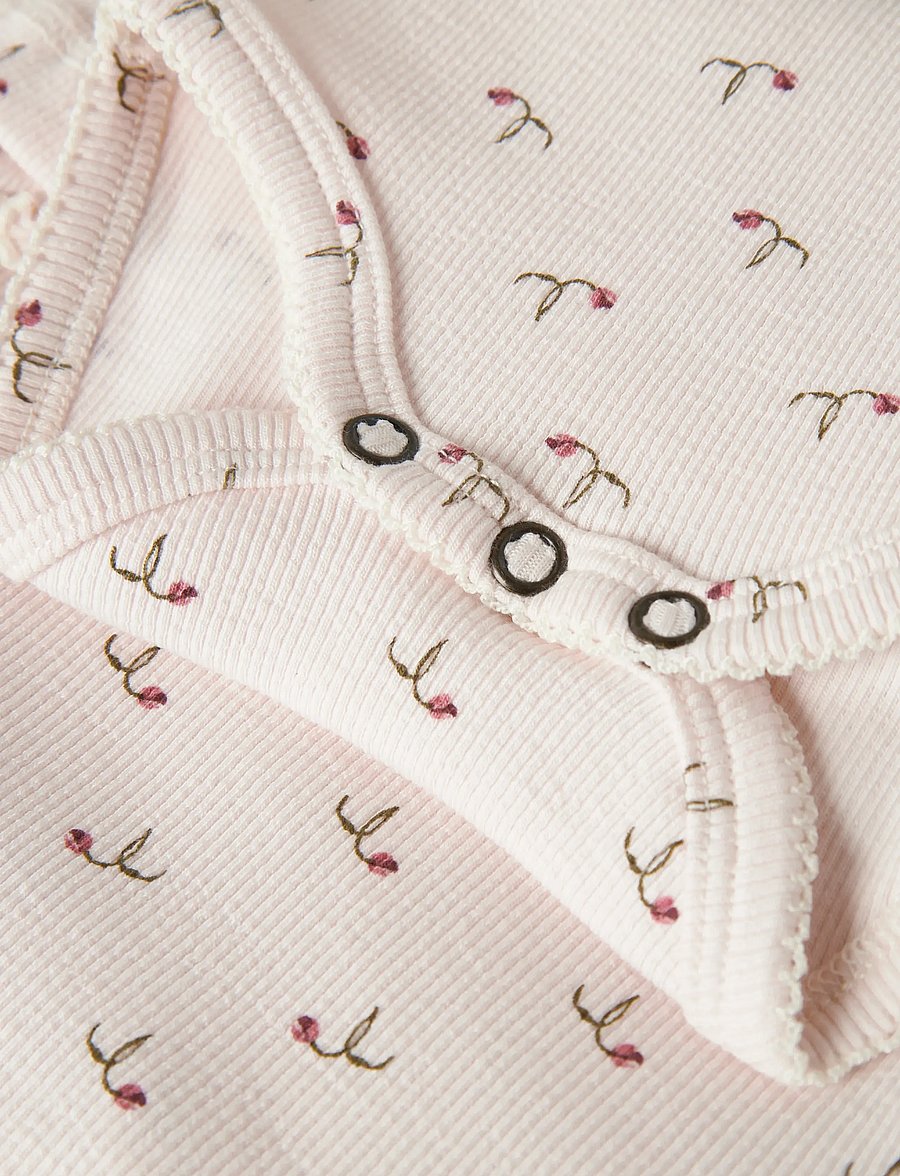 Lil'Atelier - NBFGAGO KIE LS BODY DRESS LIL - robes pour bébés à manches longues - almost mauve - 3