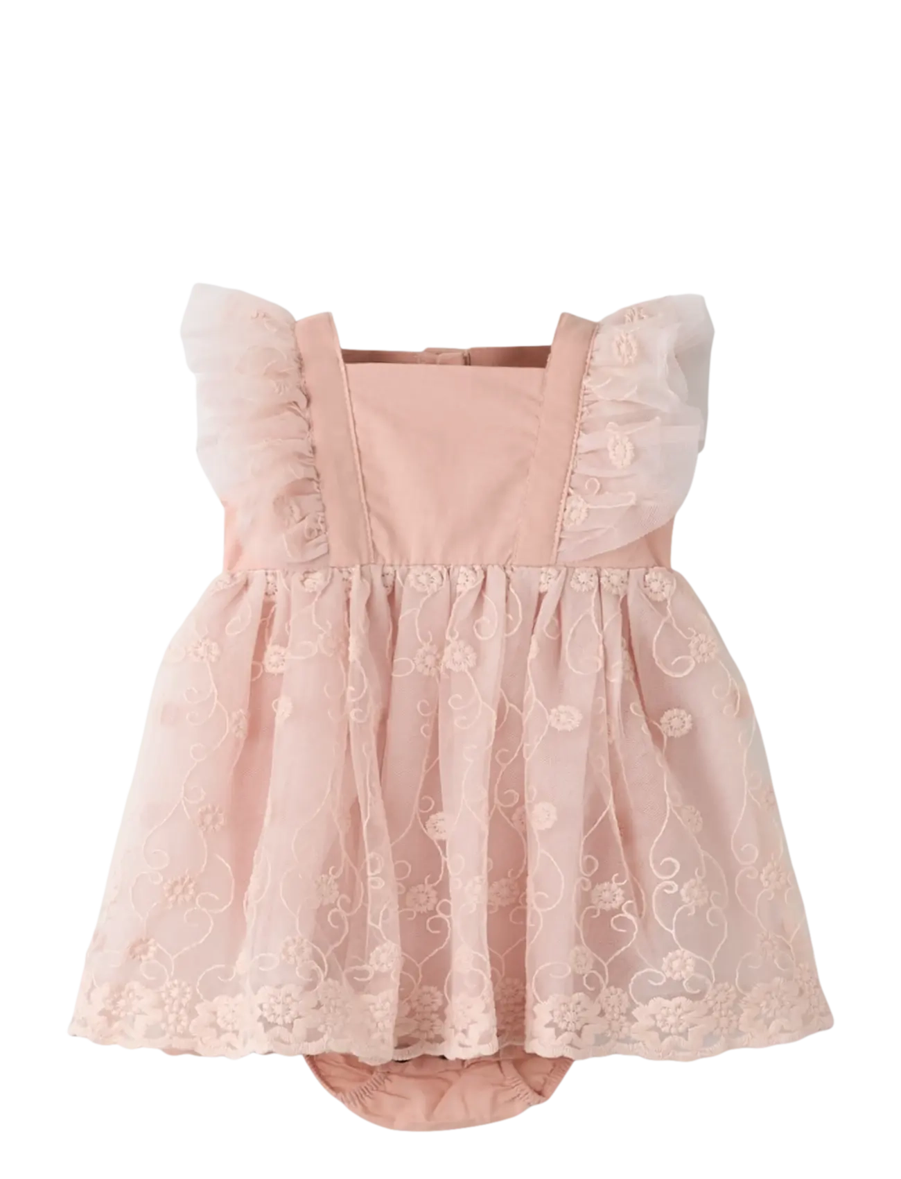 Lil'Atelier NBFFEYA SL TULLE BODY DRESS LIL - 4 for 3 - PEACH WHIP / pink/rose
