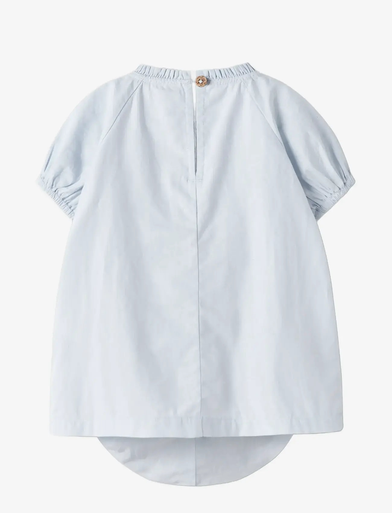 Lil'Atelier - NBFFAUSTINE SS LOOSE BODY DRESS LIL - kortärmade babyklänningar - gray dawn - 1