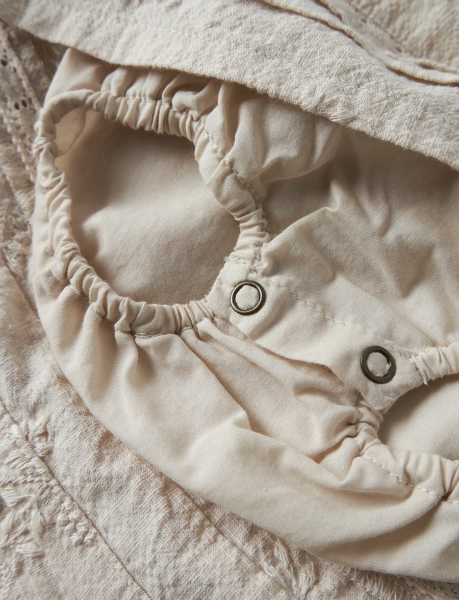 Lil'Atelier - NBFFERONIA SS LOOSE BODY DRESS LIL - robes pour bébés à manches courtes - pumice stone - 4
