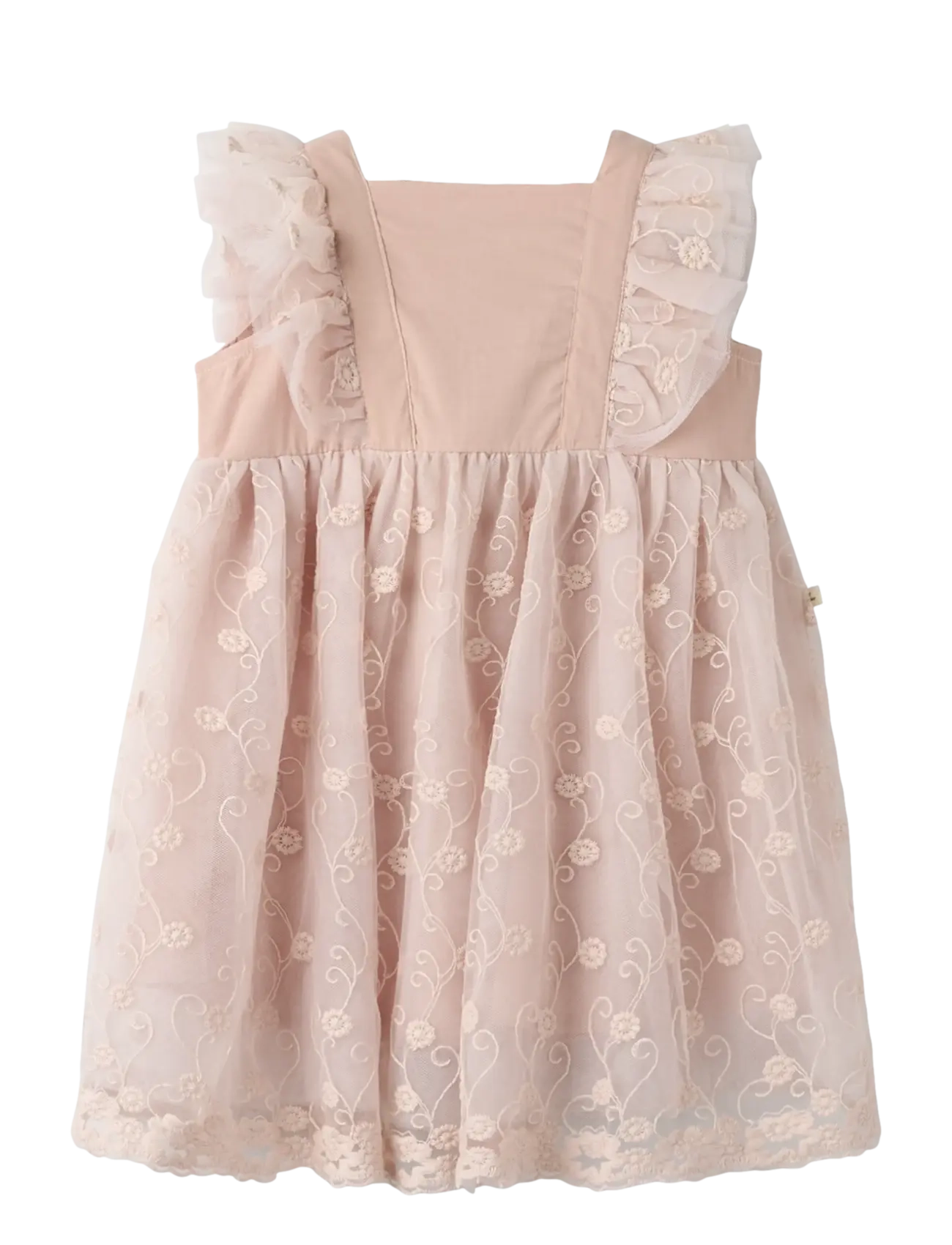 LIL'ATELIER Nmffeya Sl Tulle Kleid Lil Pink - 122 - Kinder