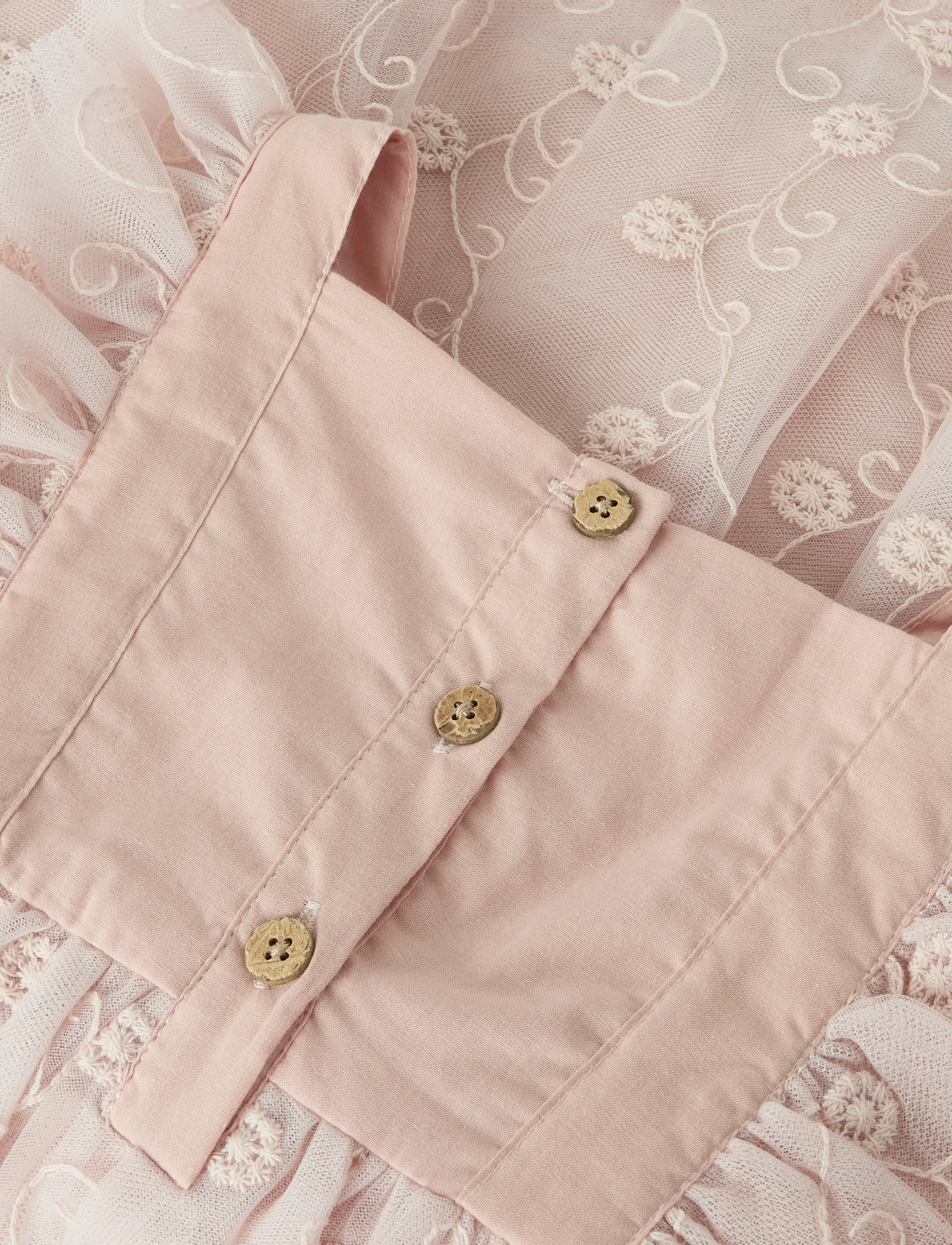 Lil'Atelier - NMFFEYA SL TULLE DRESS LIL - partykleider - peach whip - 4