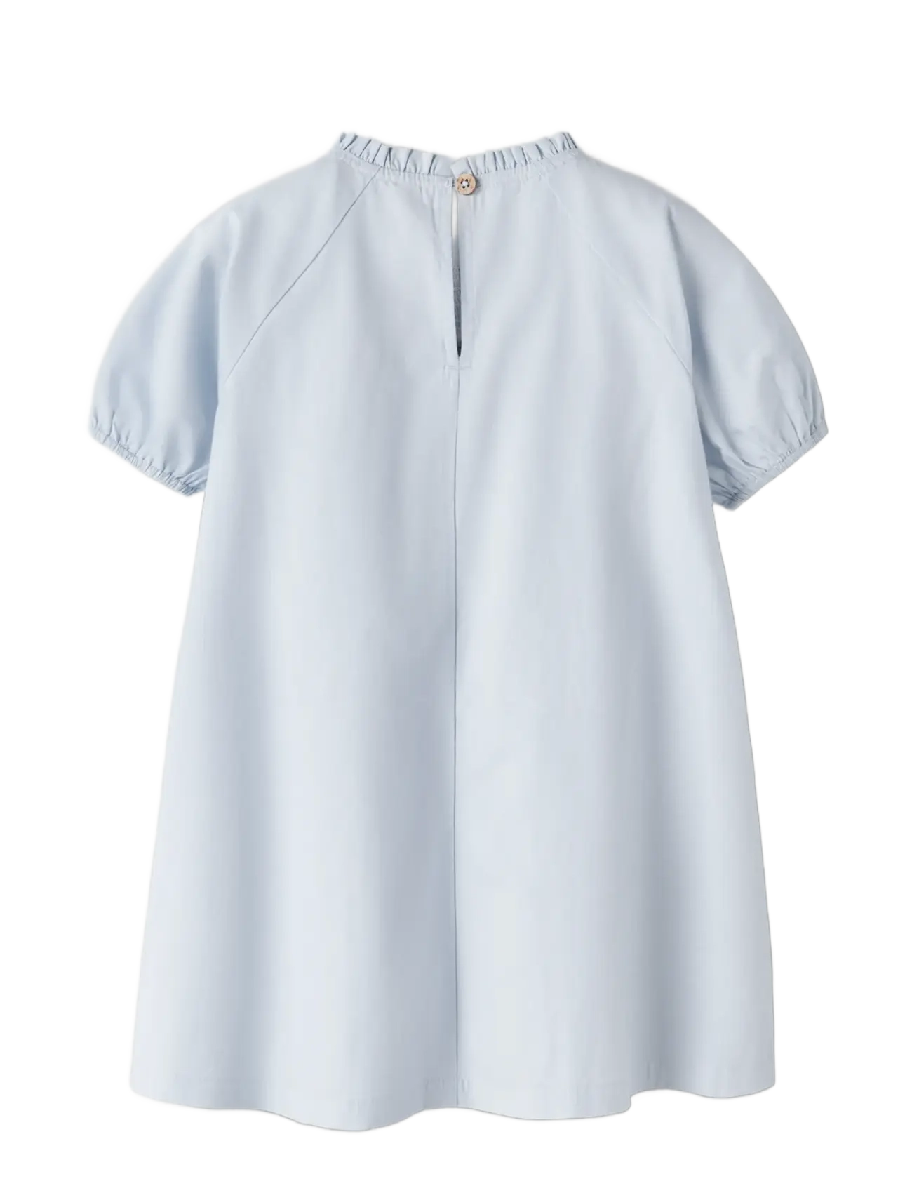 Lil'Atelier - NMFFAUSTINE SS LOOSE DRESS LIL - kurzärmelige babykleider - gray dawn - 1