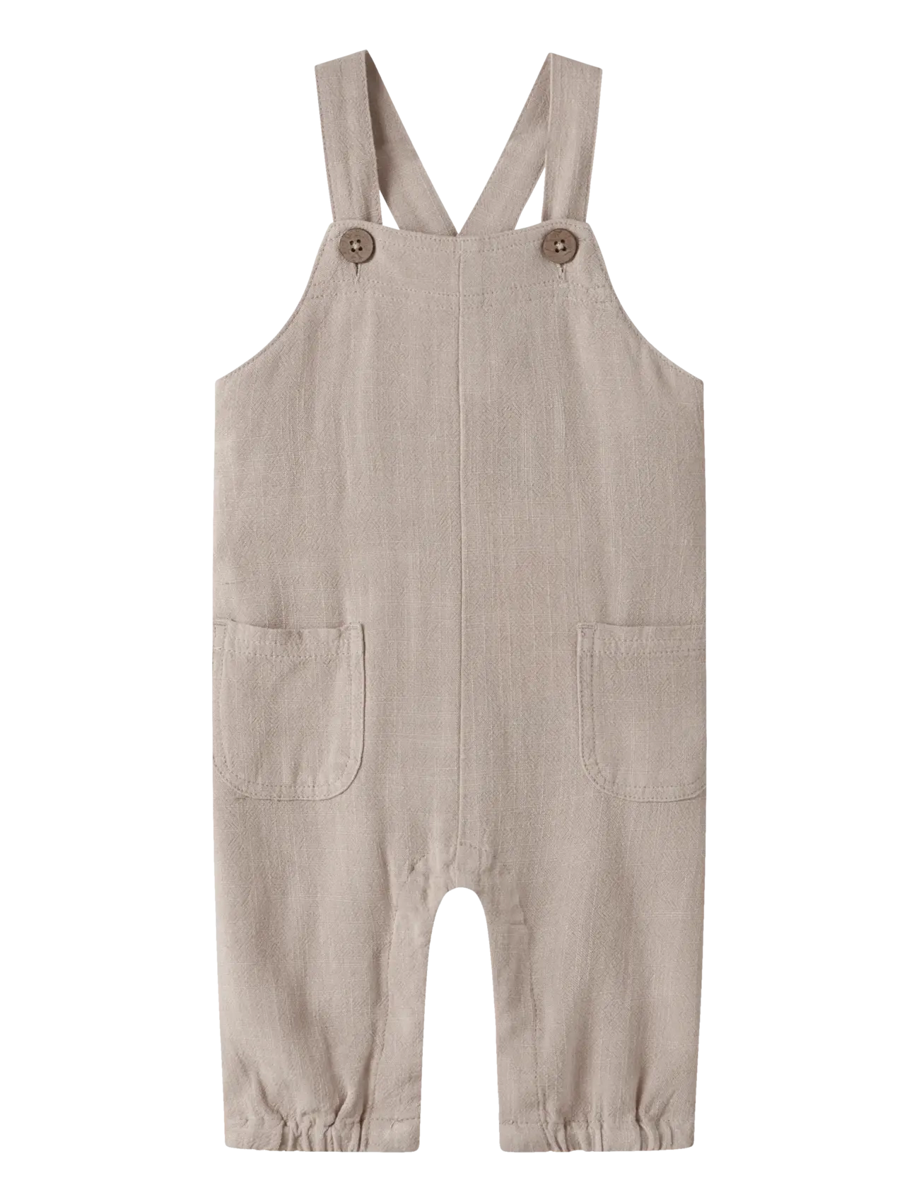 Lil'Atelier NBMFREDDIE LOOSE OVERALL LIL - Underdele - FEATHER GRAY / beige