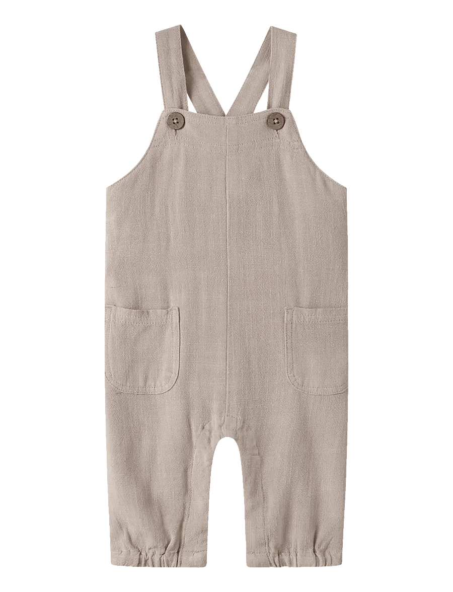 Lil'Atelier - NBMFREDDIE LOOSE OVERALL LIL - jumpsuits - feather gray - 0