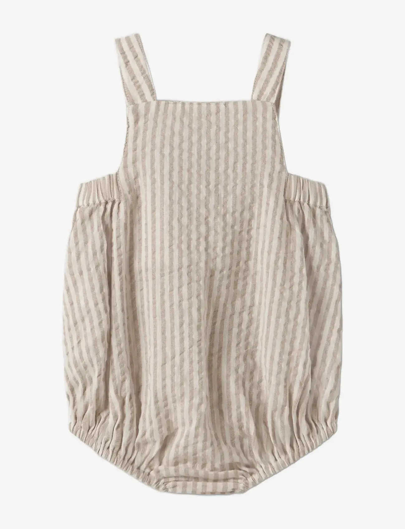 Lil'Atelier - NBMFAUSTO LOOSE ROMBER LIL - kurzärmelig - coconut milk - 2