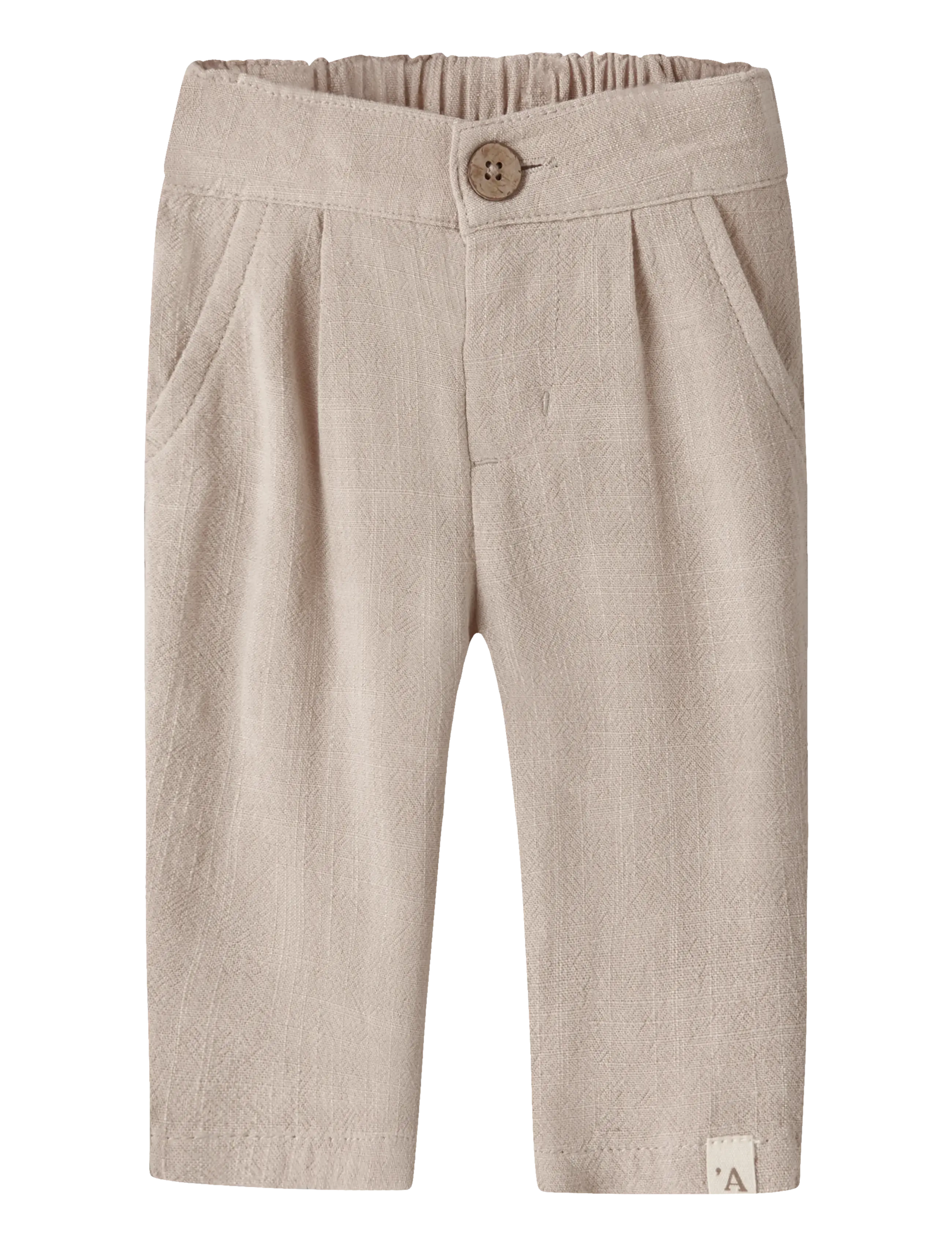 Lil'Atelier NBMFREDDIE PANT LIL - Beebipüksid - FEATHER GRAY / beige