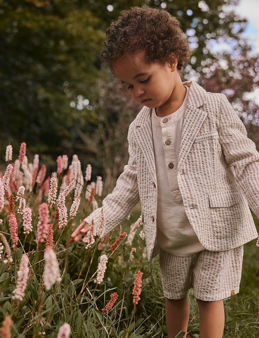 Lil'Atelier - NMMFAUSTO LS BLAZER LIL - pintsakud - coconut milk - 2
