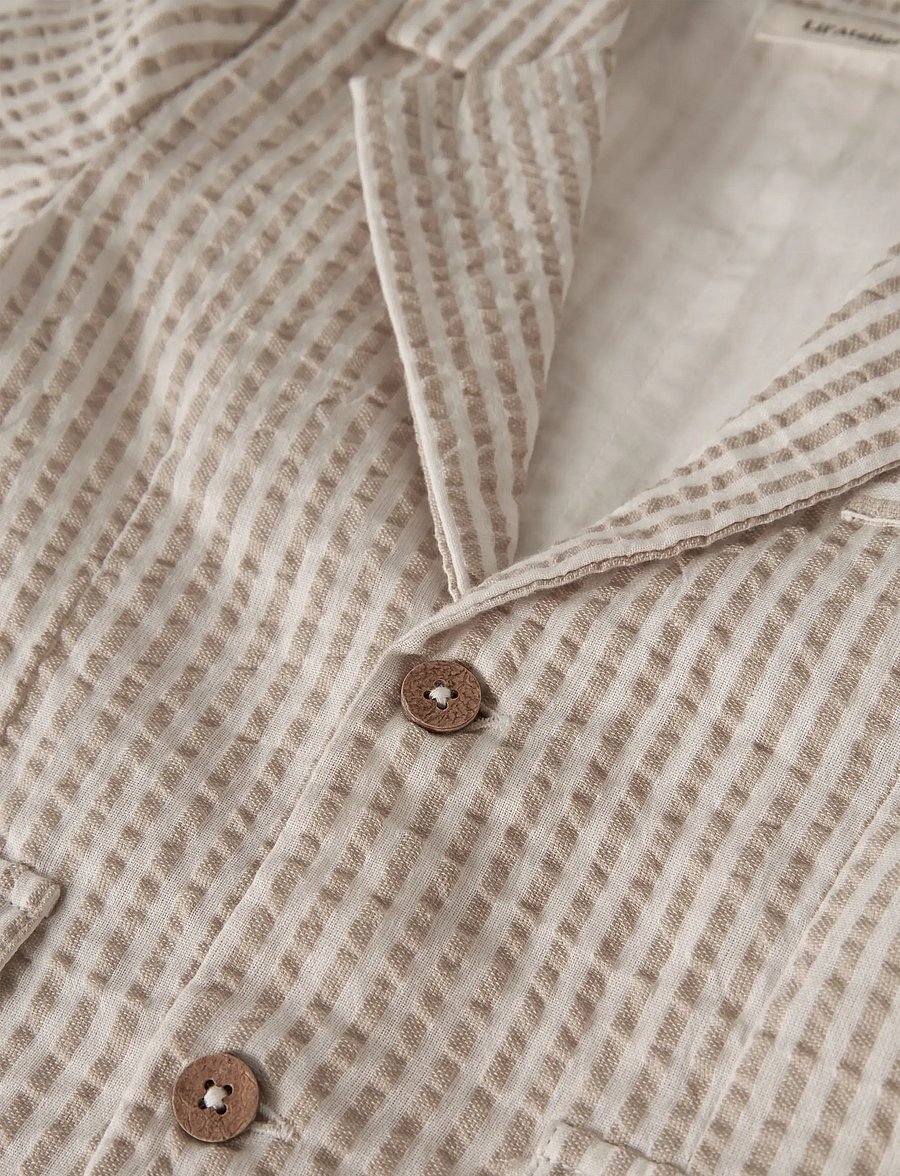 Lil'Atelier - NMMFAUSTO LS BLAZER LIL - pintsakud - coconut milk - 4