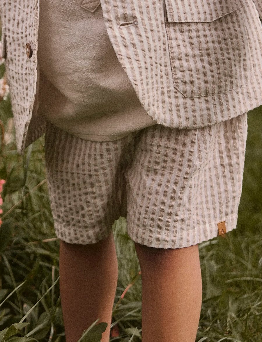 Lil'Atelier - NMMFAUSTO SHORTS LIL - coconut milk - 2