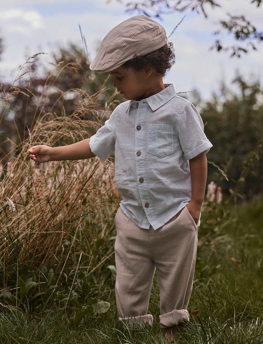 Lil'Atelier - NMMFLORENTIN SS SHIRT LIL - chemises à manches courtes - gray dawn - 2