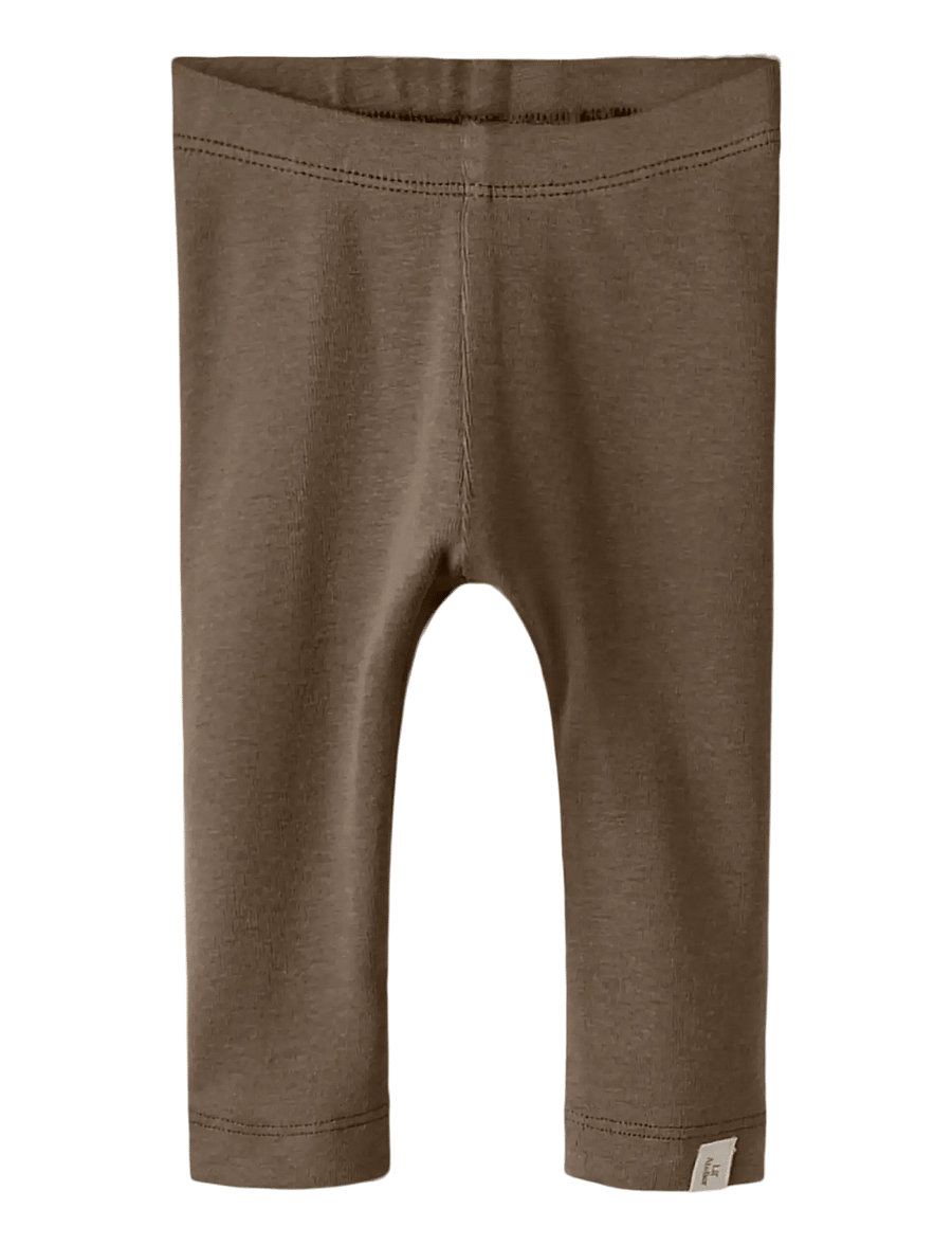 Lil'Atelier - NBNGAYO SLIM LEGGINGS LIL NOOS - leggings - shitake - 1