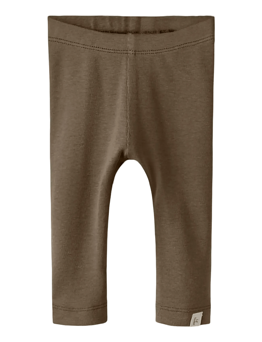 Lil'Atelier - NBNGAYO SLIM LEGGINGS LIL NOOS - leggings - shitake - 1