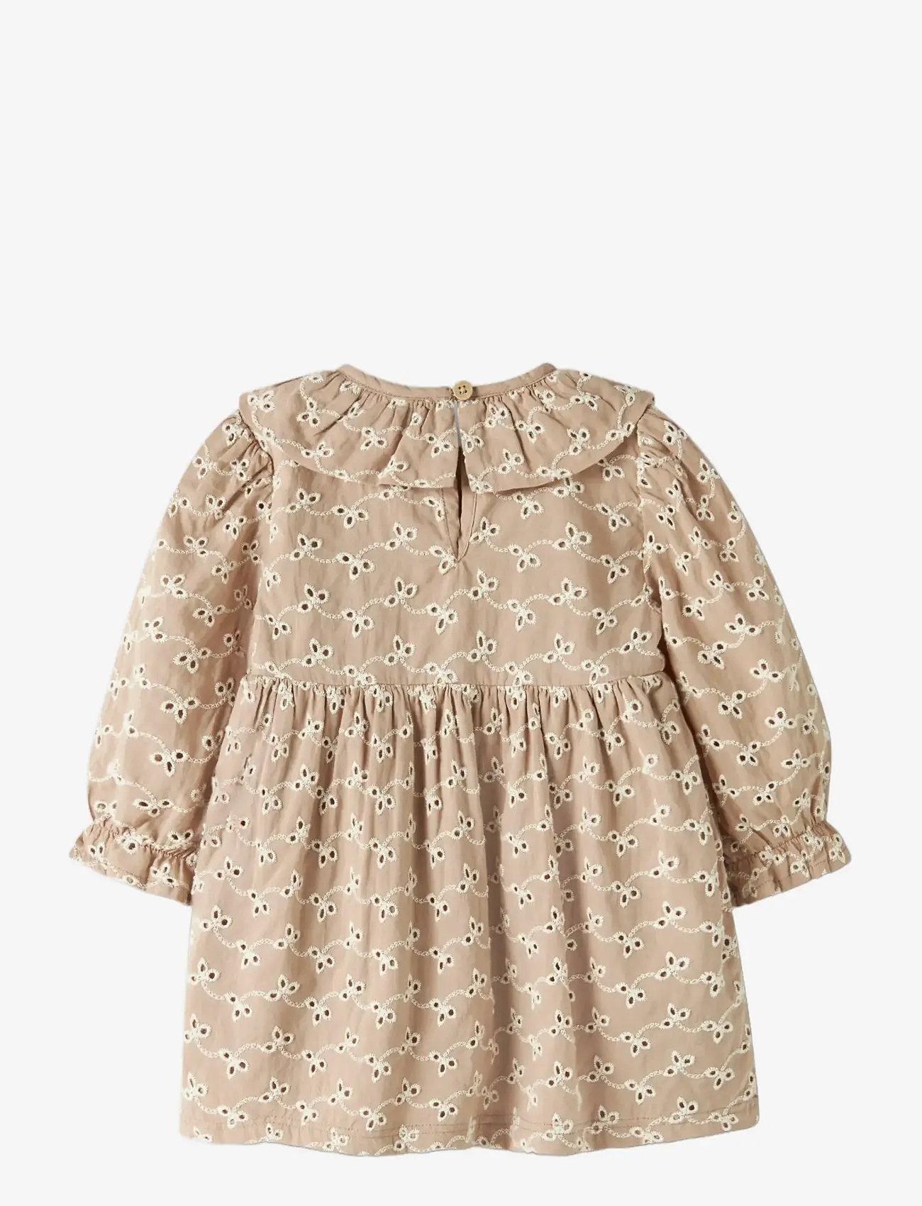 Lil'Atelier - NBFTESSIE LS BODY DRESS LIL - langärmelige babykleider - roebuck - 2