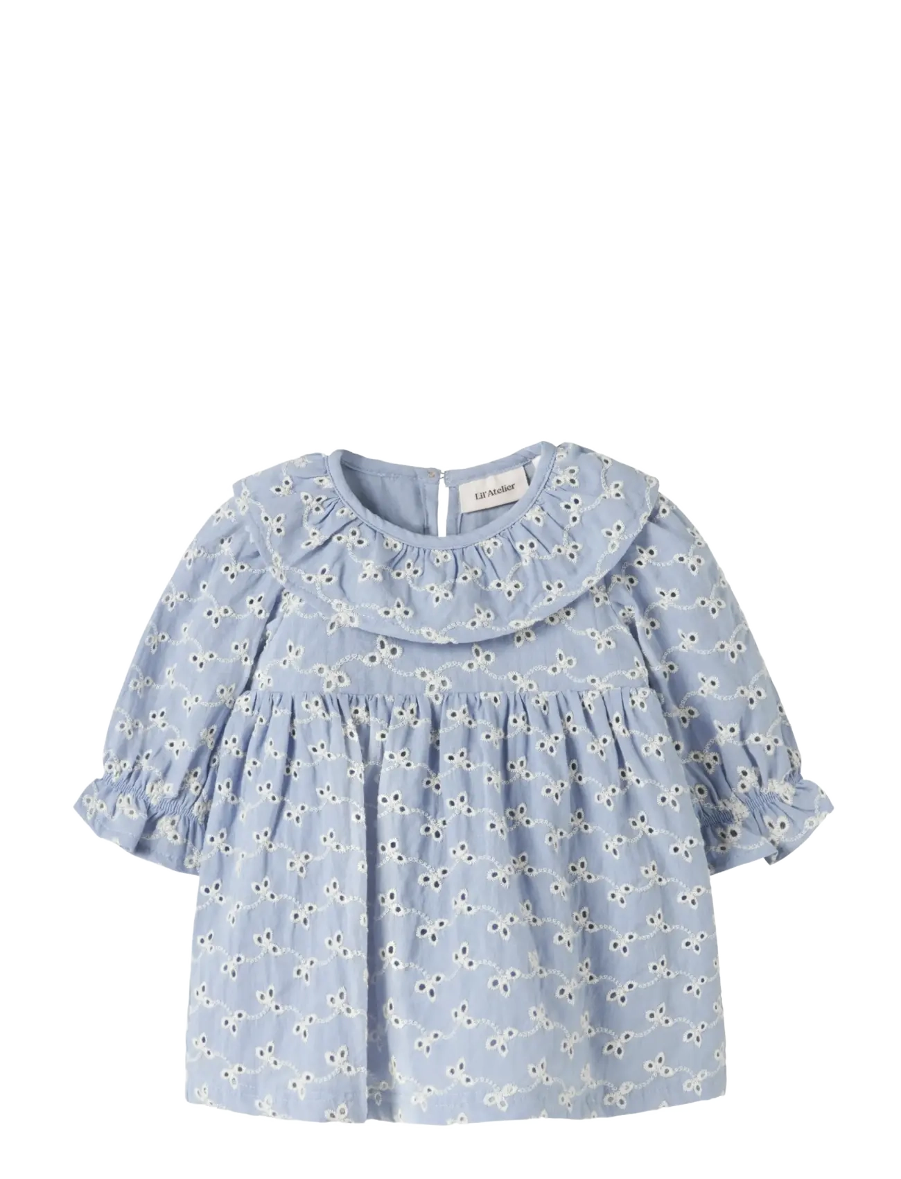Lil'Atelier NBFTESSIE LS BODY DRESS LIL - Kjoler & Nederdele - ZEN BLUE / blue