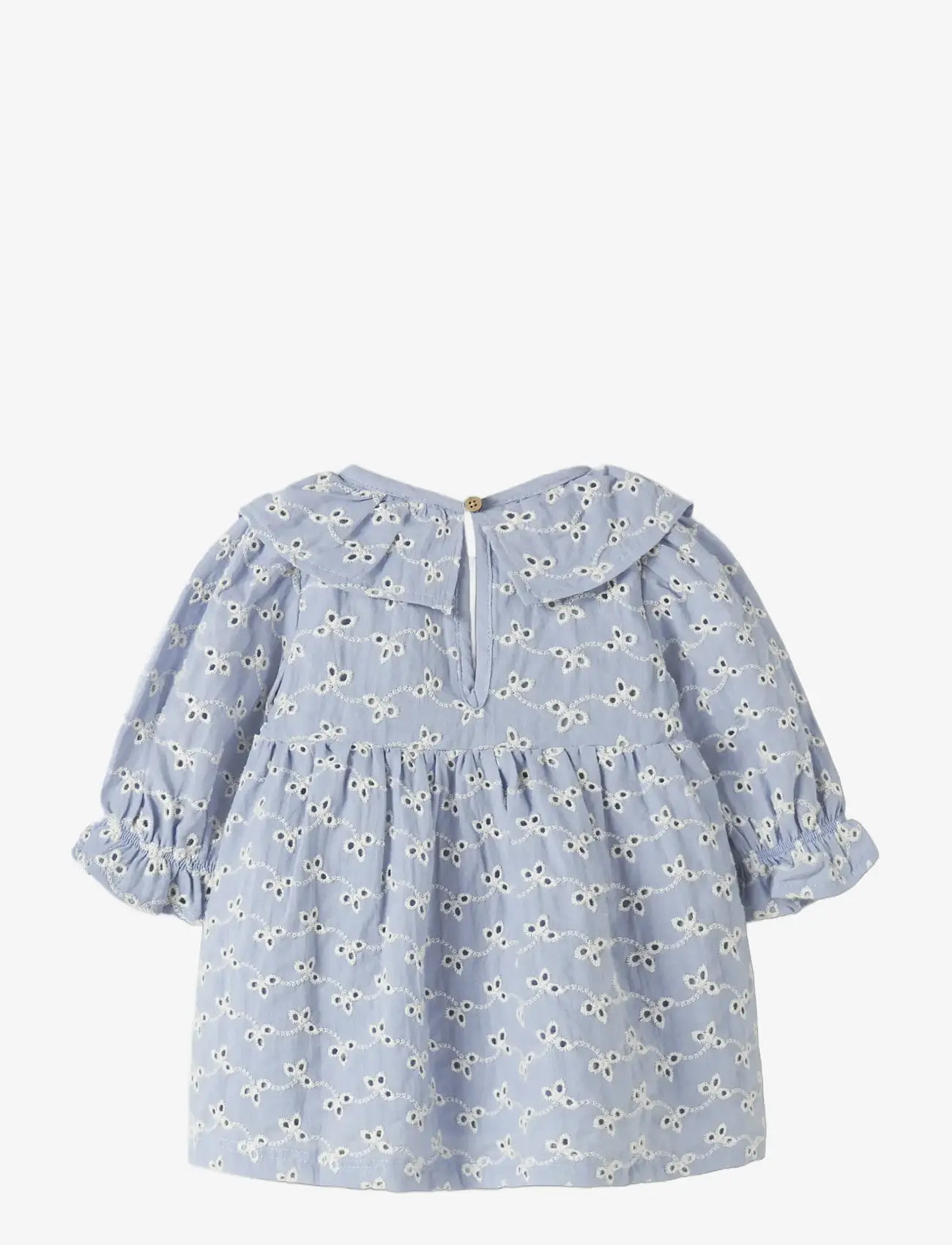 Lil'Atelier - NBFTESSIE LS BODY DRESS LIL - langärmelige babykleider - zen blue - 2