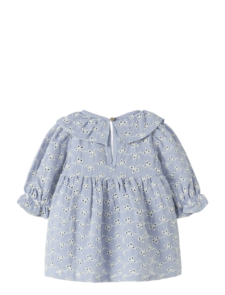 Lil'Atelier - NBFTESSIE LS BODY DRESS LIL - robes pour bébés à manches longues - zen blue - 2