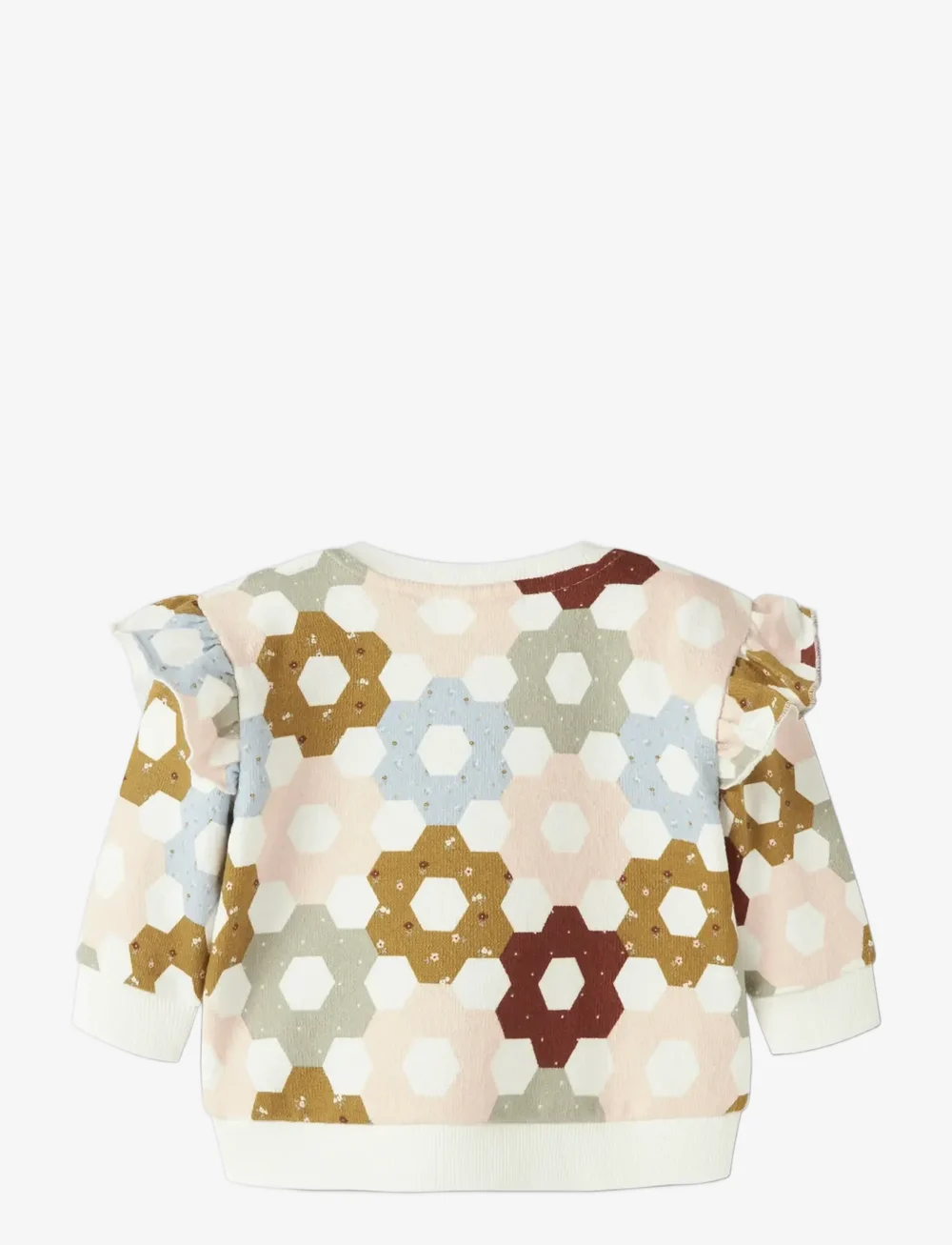 Lil'Atelier - NBFDIAS LS LOOSE SWEAT LIL - sweatshirts - coconut milk - 1