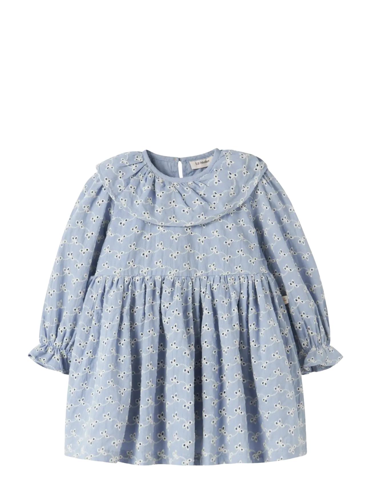 Lil'Atelier NMFTESSIE LS LOOSE DRESS LIL - 4 for 3 - ZEN BLUE / blue