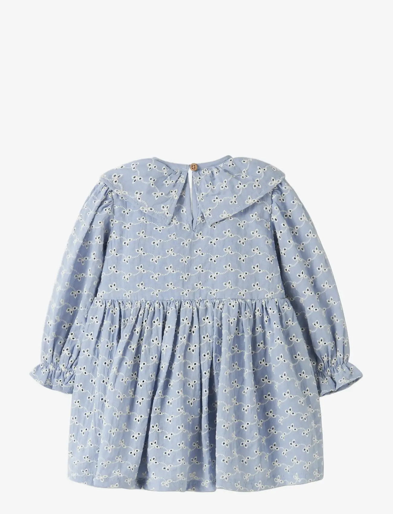 Lil'Atelier - NMFTESSIE LS LOOSE DRESS LIL - langärmelige freizeitkleider - zen blue - 1
