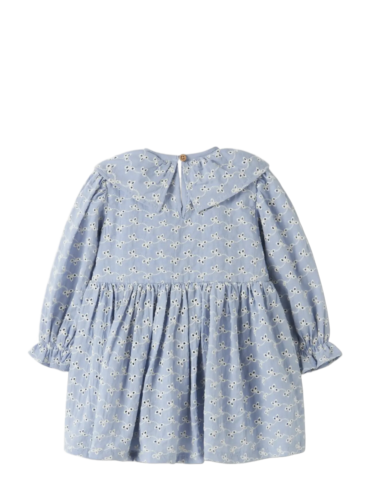 Lil'Atelier - NMFTESSIE LS LOOSE DRESS LIL - pikkade varrukatega vabaaja kleidid - zen blue - 2