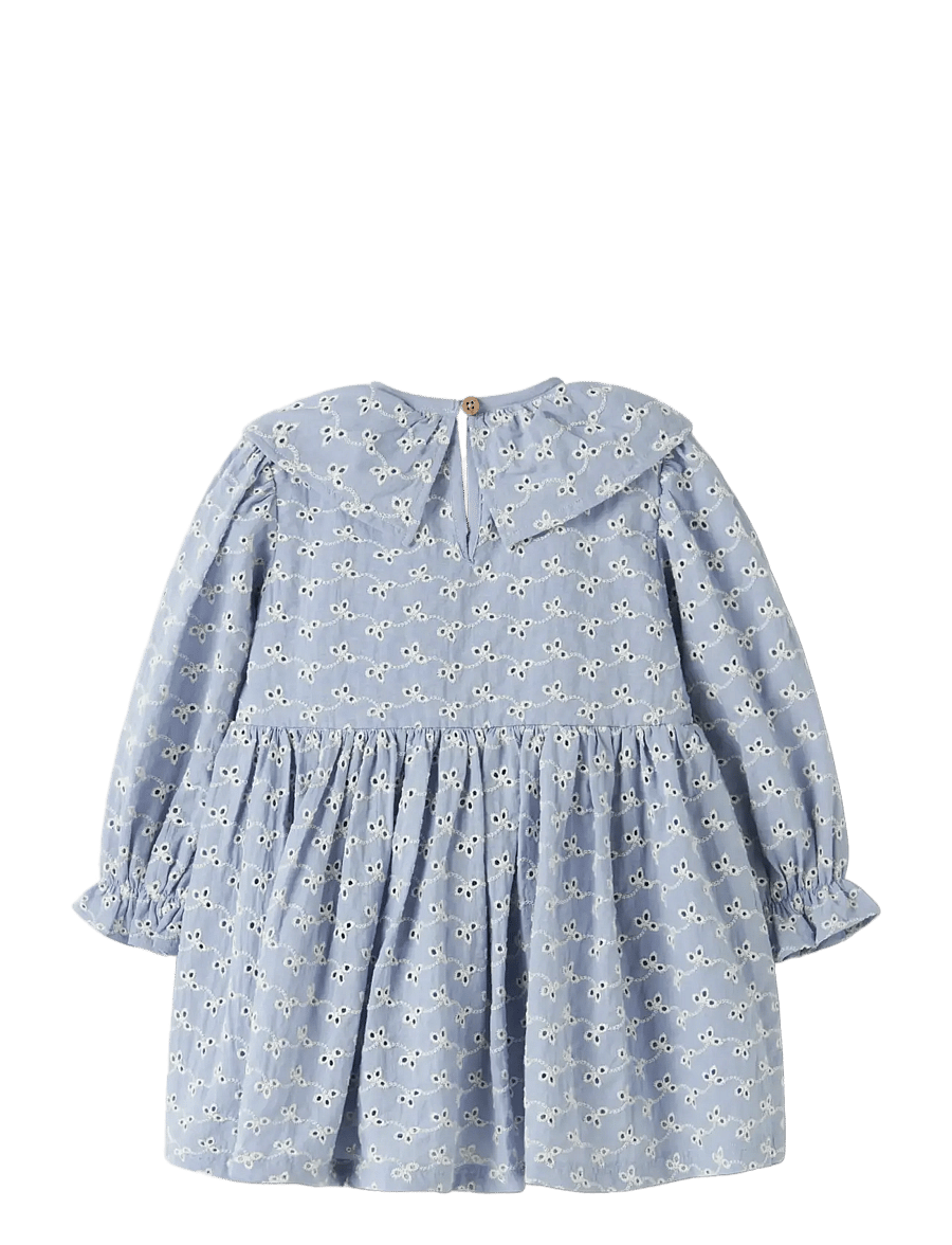 Lil'Atelier - NMFTESSIE LS LOOSE DRESS LIL - robes décontractées à manches longues - zen blue - 2